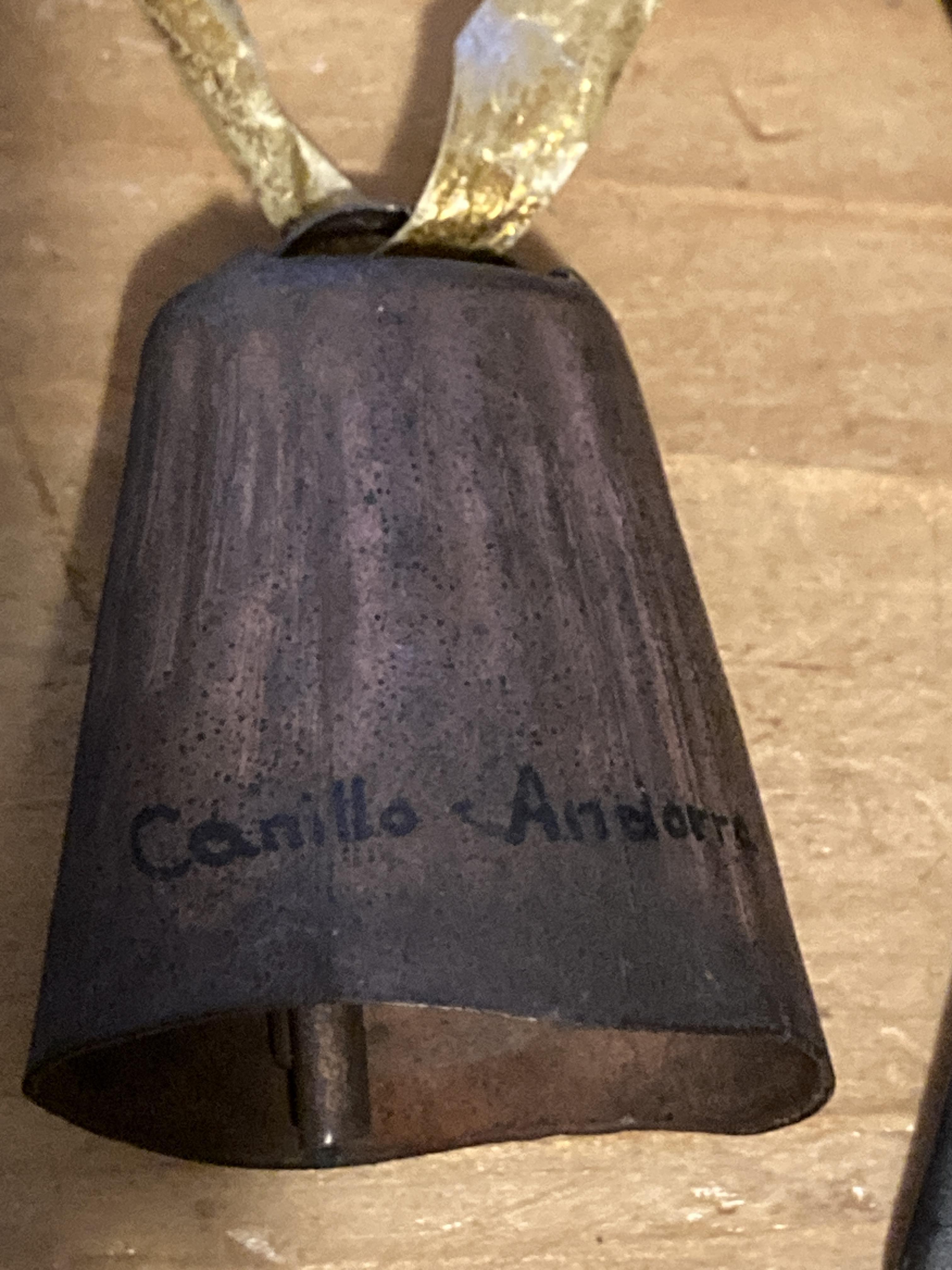 troc de troc fer à cheval avec clochette à suspendre image 2