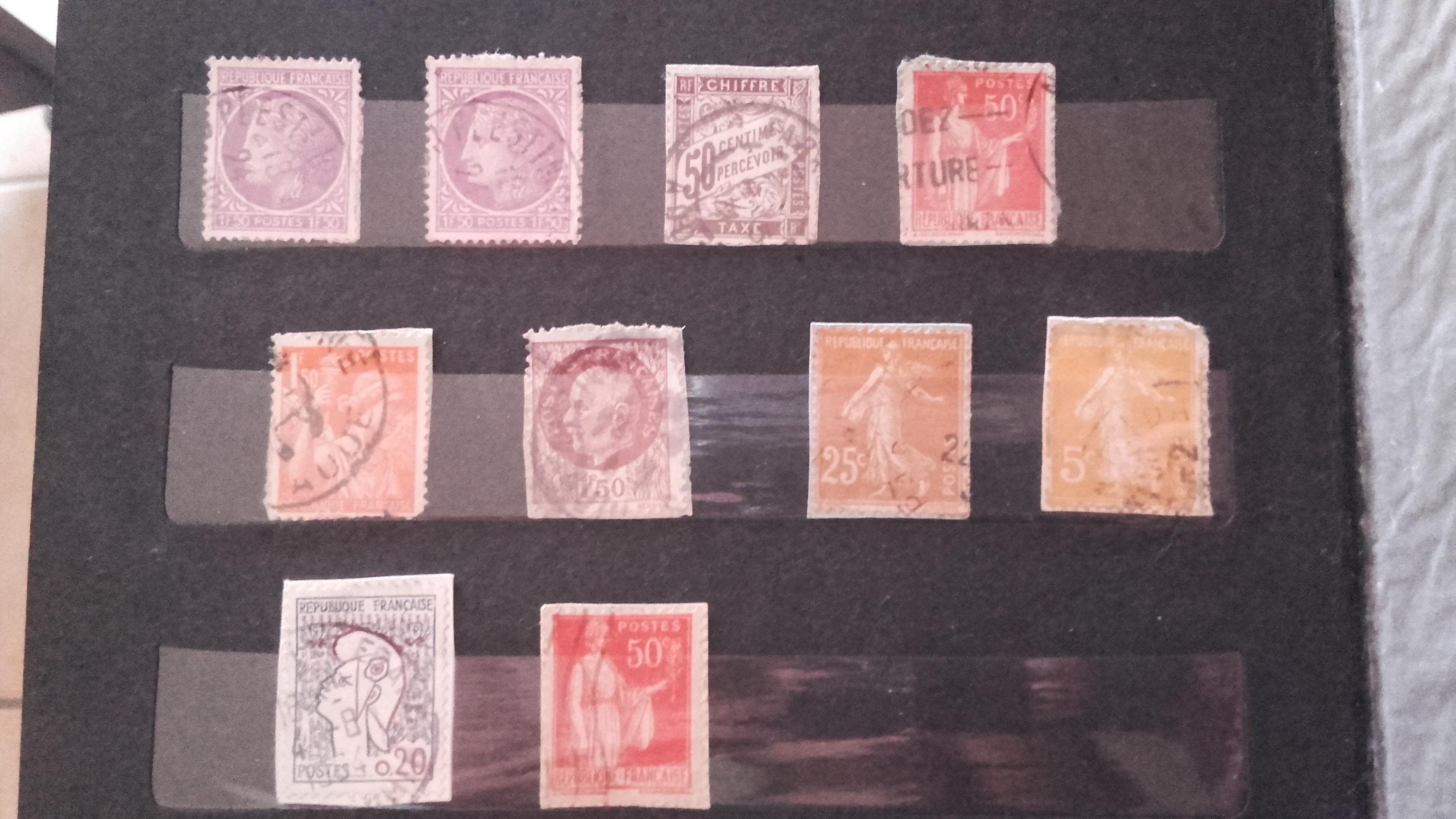 troc de troc timbre ancien (1) image 1