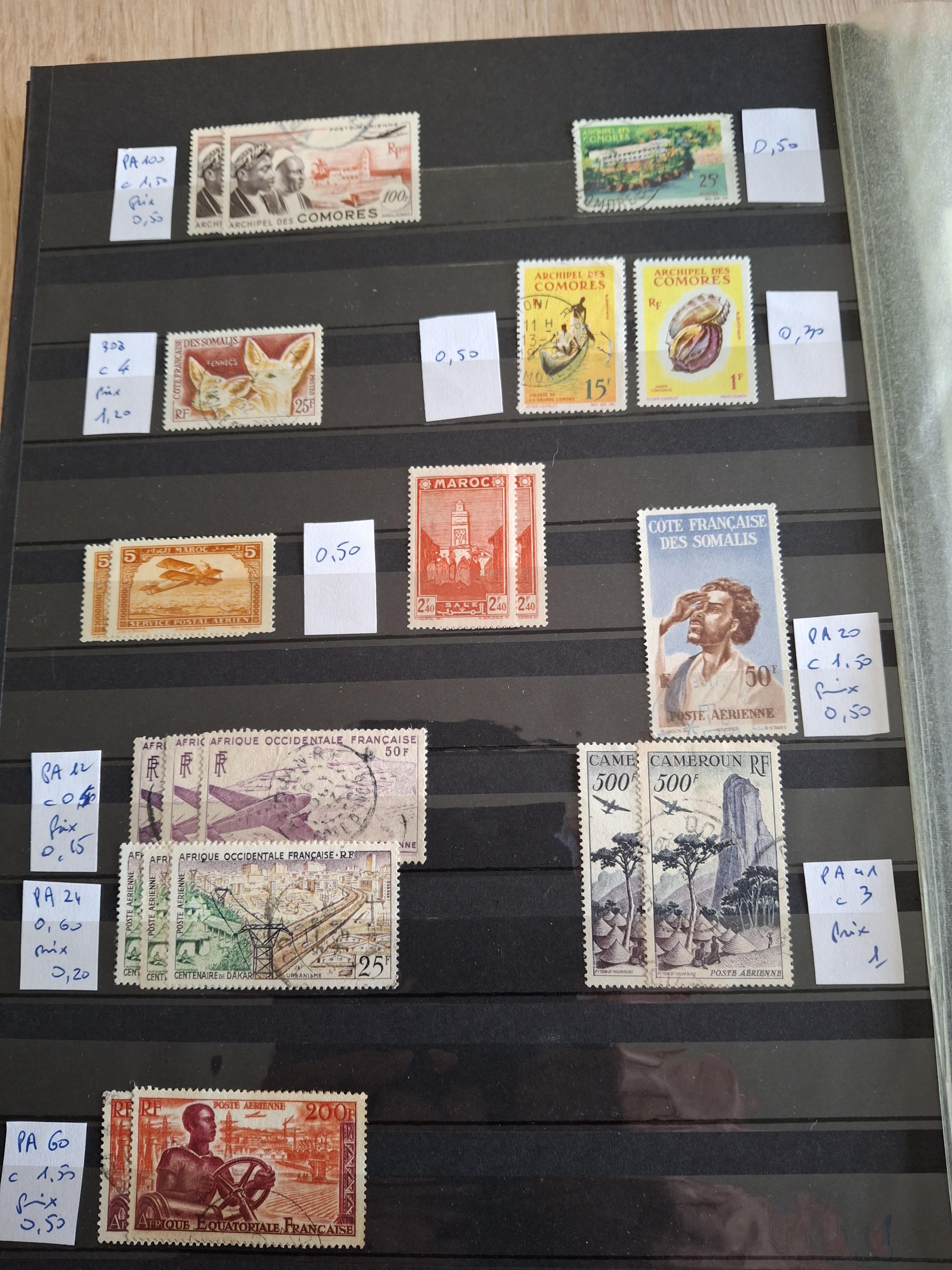troc de troc echange timbres des colonies françaises contre flyer uniquement image 0