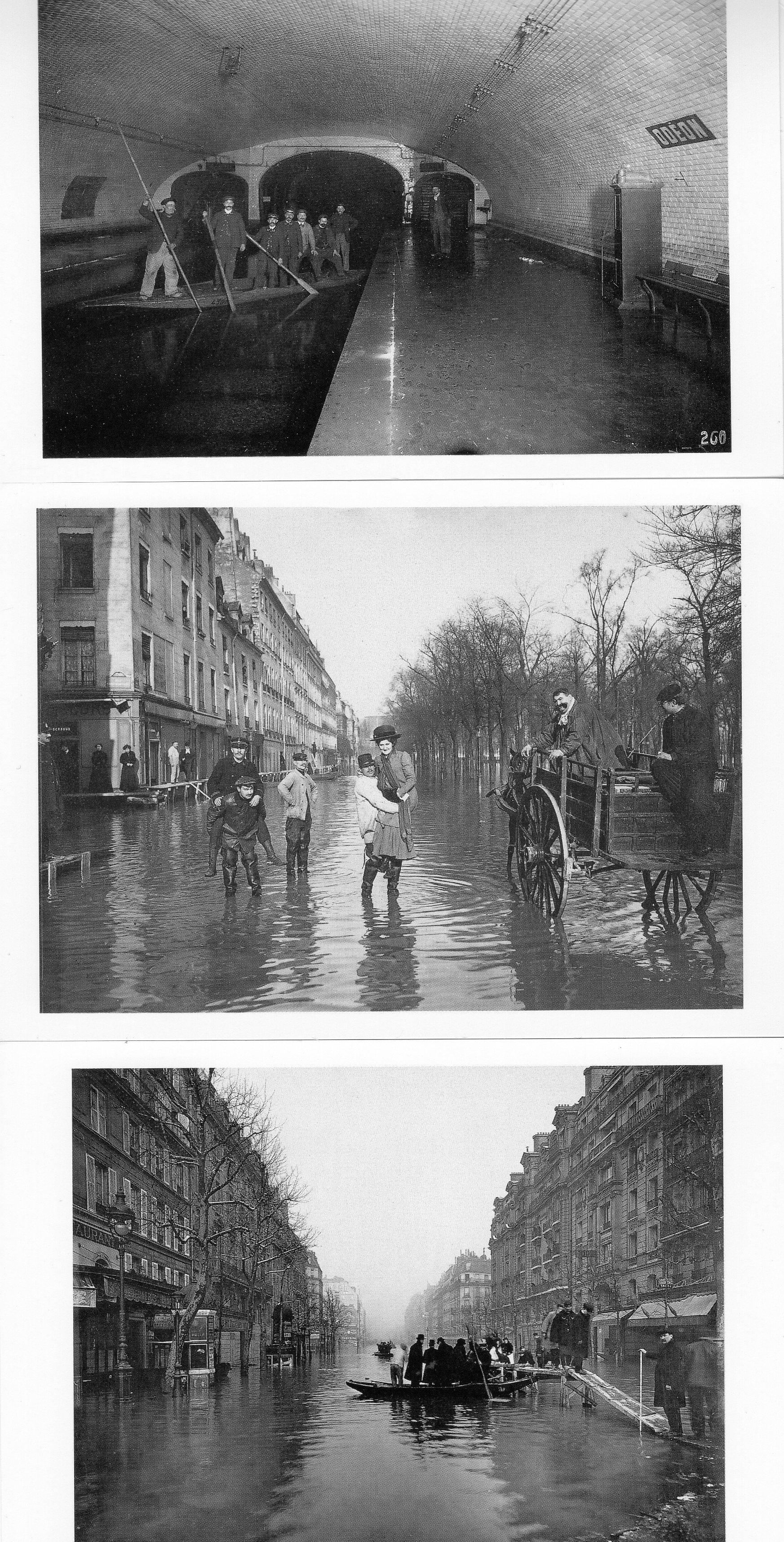 troc de troc reservees  5 repro de cartes anciennes paris 1910 image 0