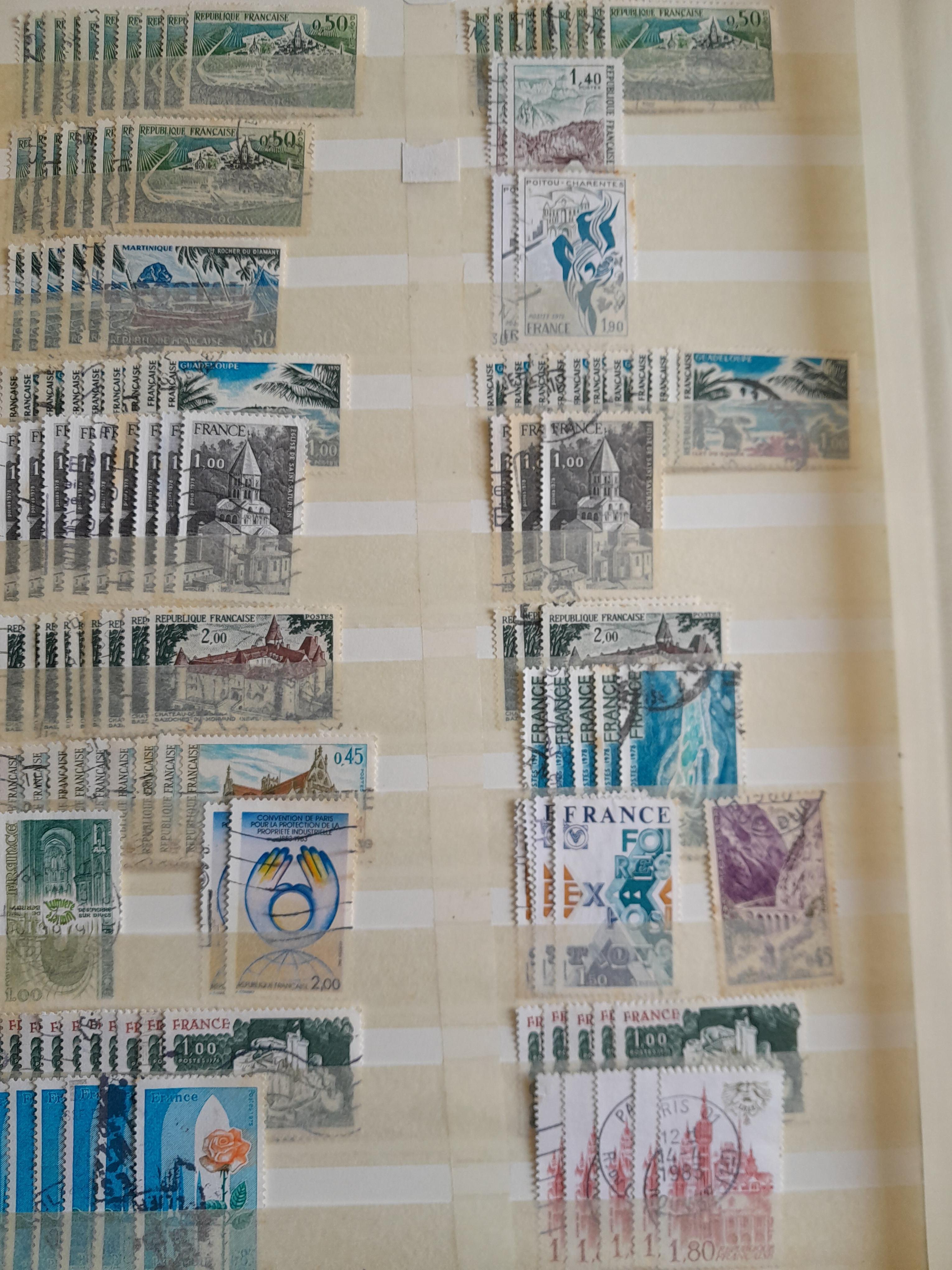 troc de troc echange timbres français oblitérés contre flyers uniquement image 1