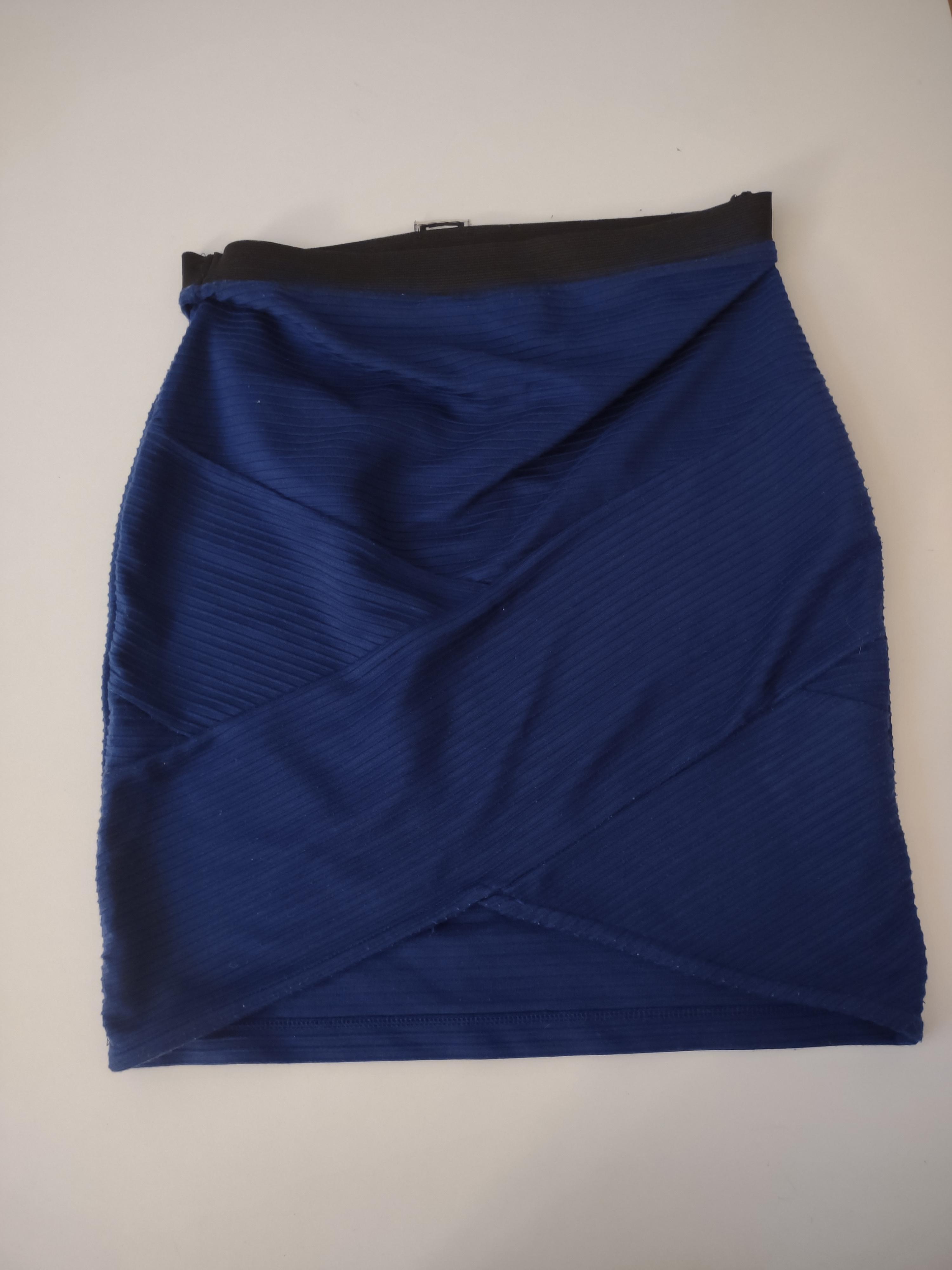 troc de troc jupe pimkie bleu 34-36 (pas d'étiquette taille) image 1