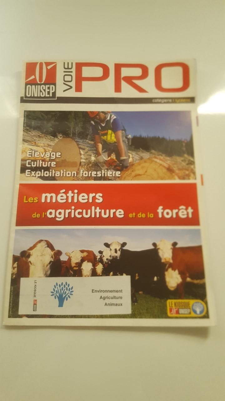 troc de troc j'échange magazine onisep : "les métiers de l'agriculture" image 0