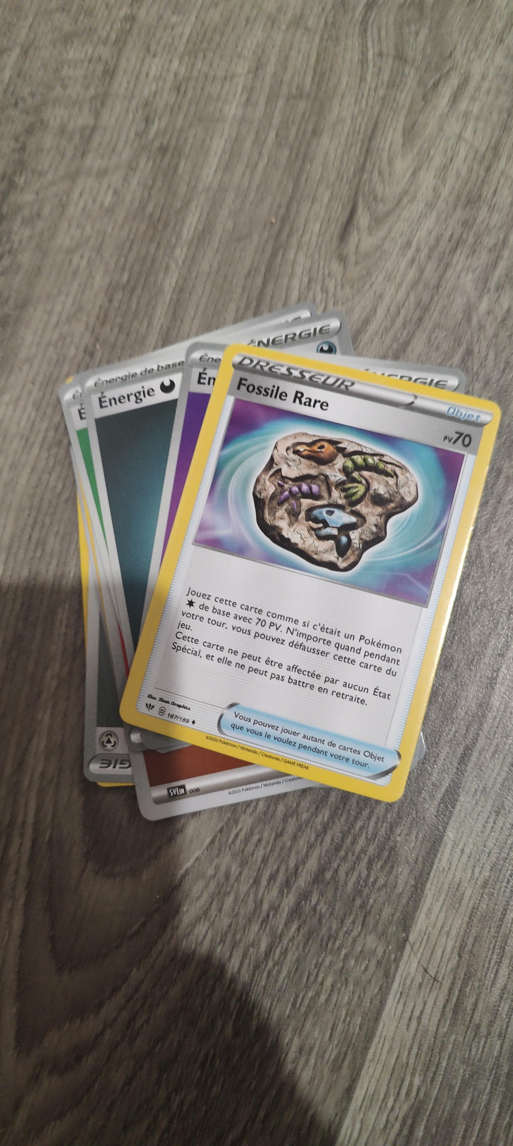 troc de troc reservé lot 10 cartes pokémon image 0