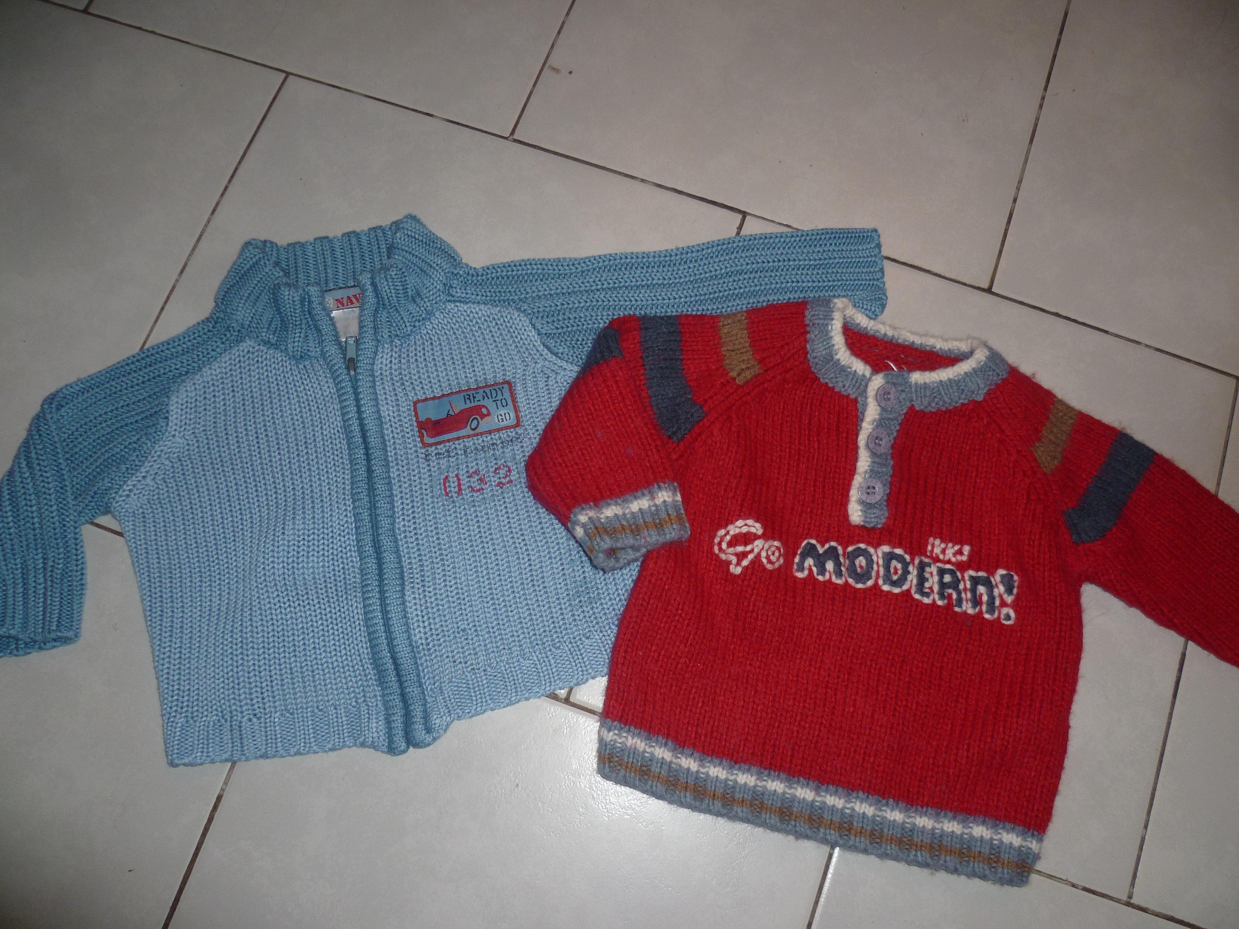 troc de troc lot un pull + 1 gilet image 0