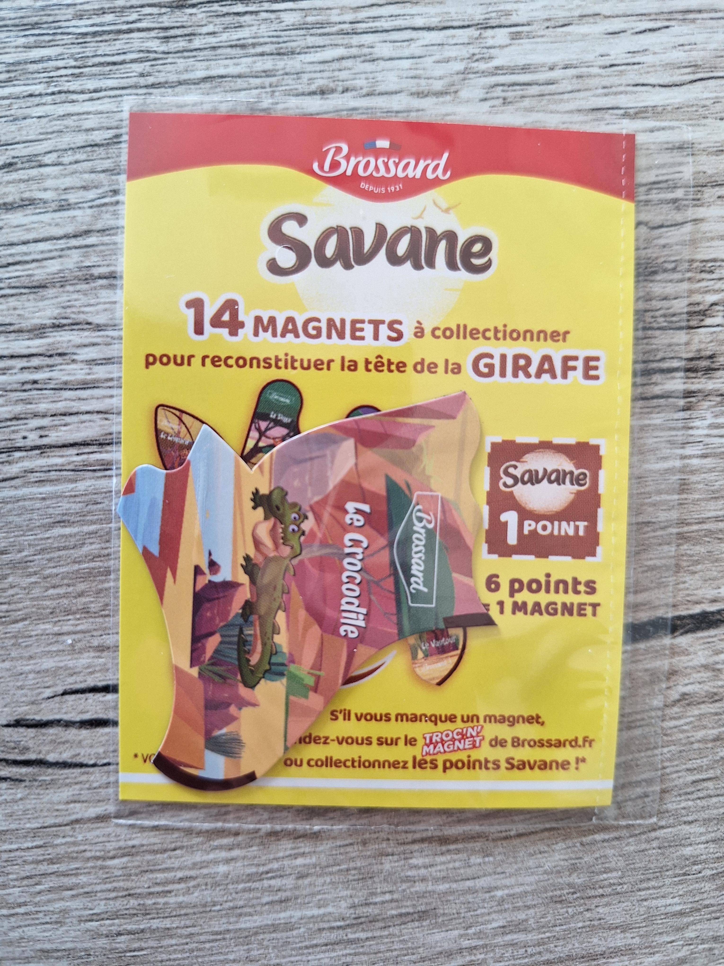 troc de troc magnet savane - le crocodile image 0