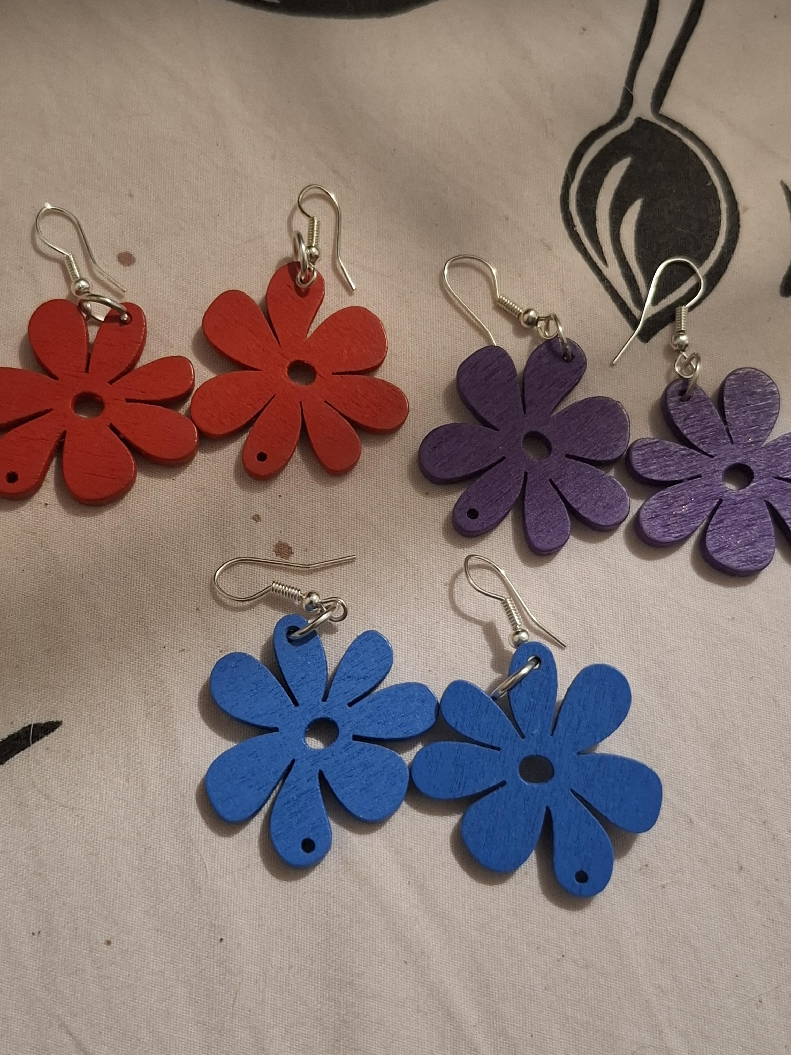 troc de troc lot 3 paires boucles d'oreilles image 0