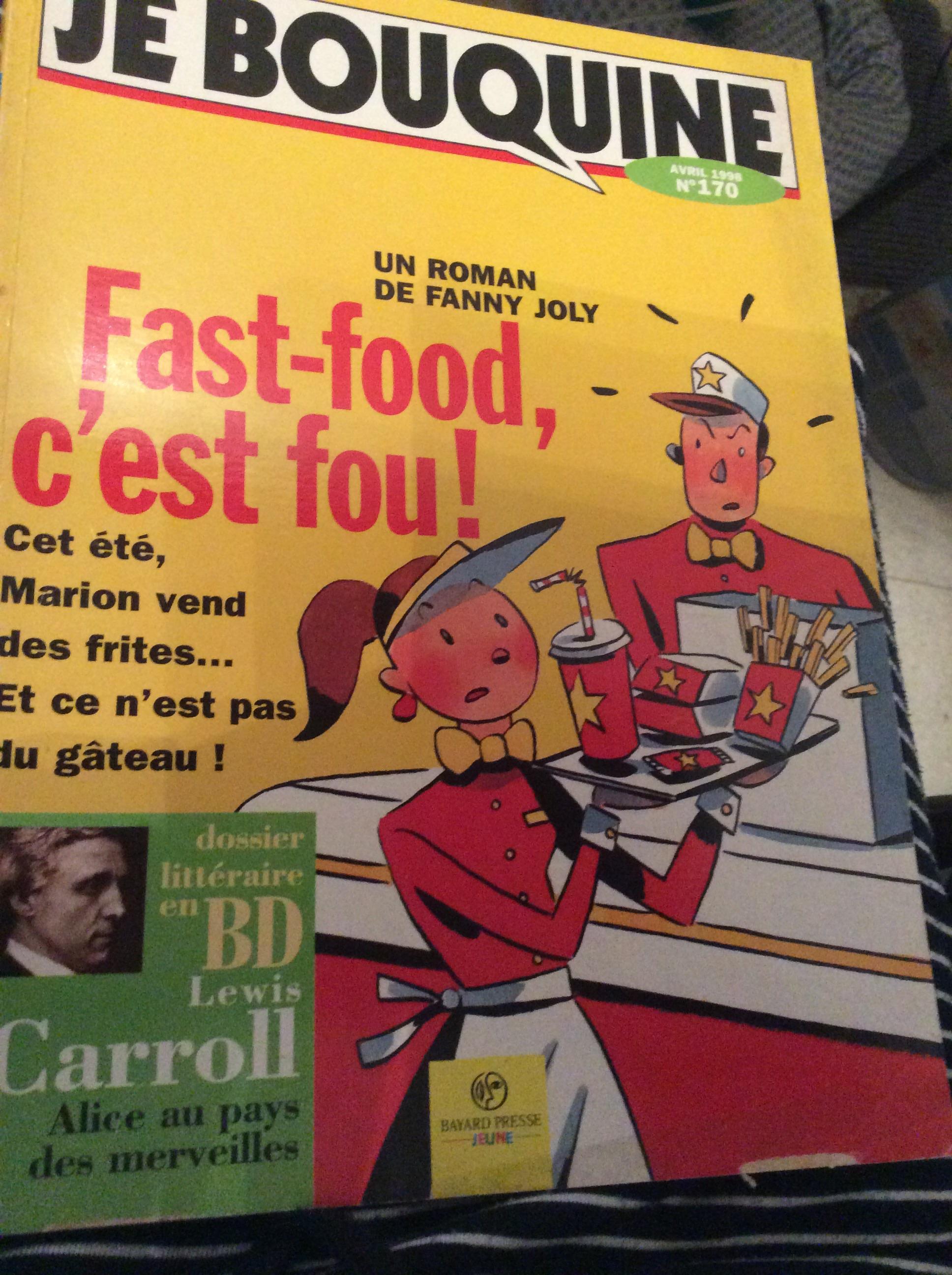 troc de troc je bouquine 170  roman fanny joly fast-food c’est fou image 0