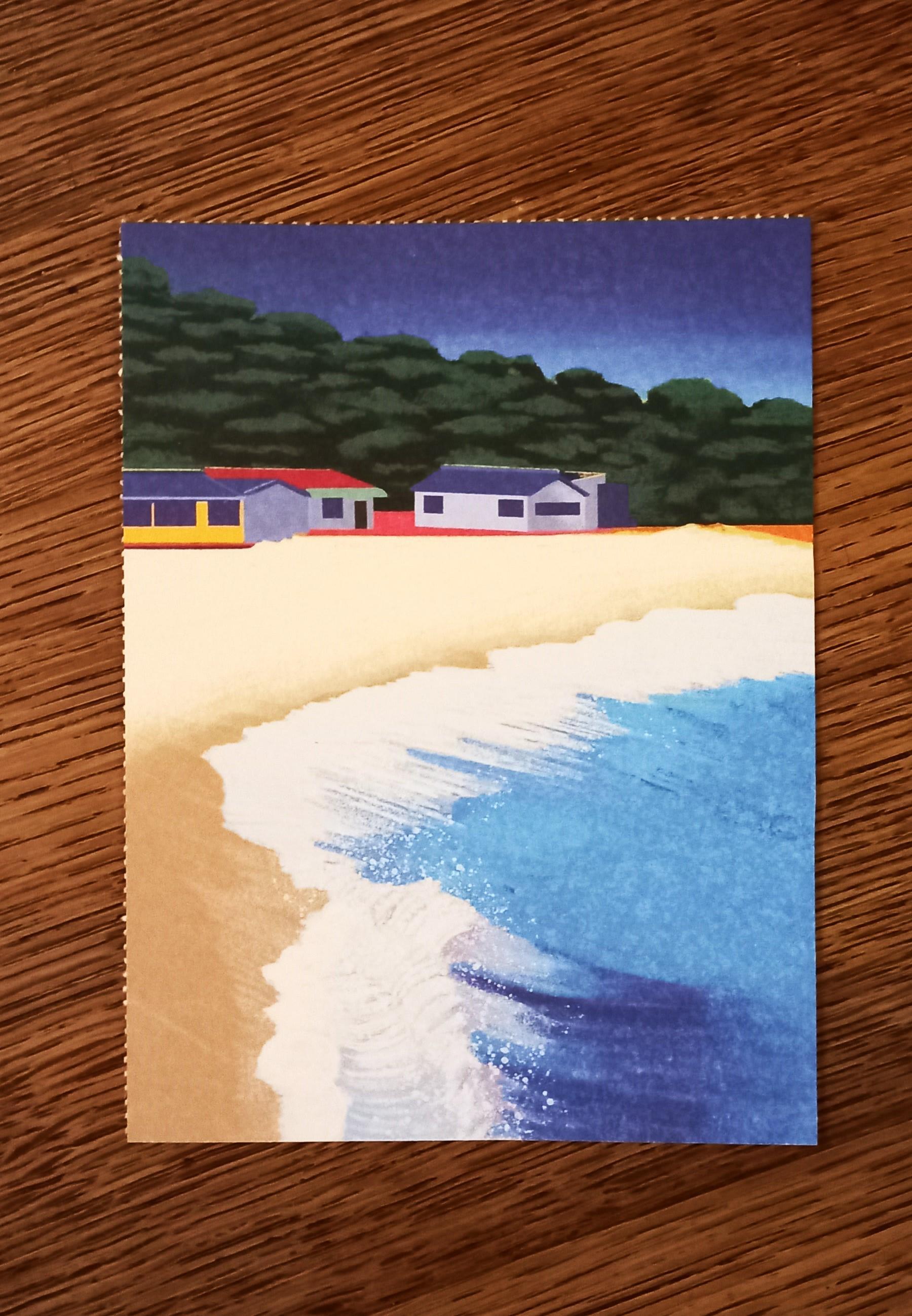 troc de troc carte postale "la plage". image 0
