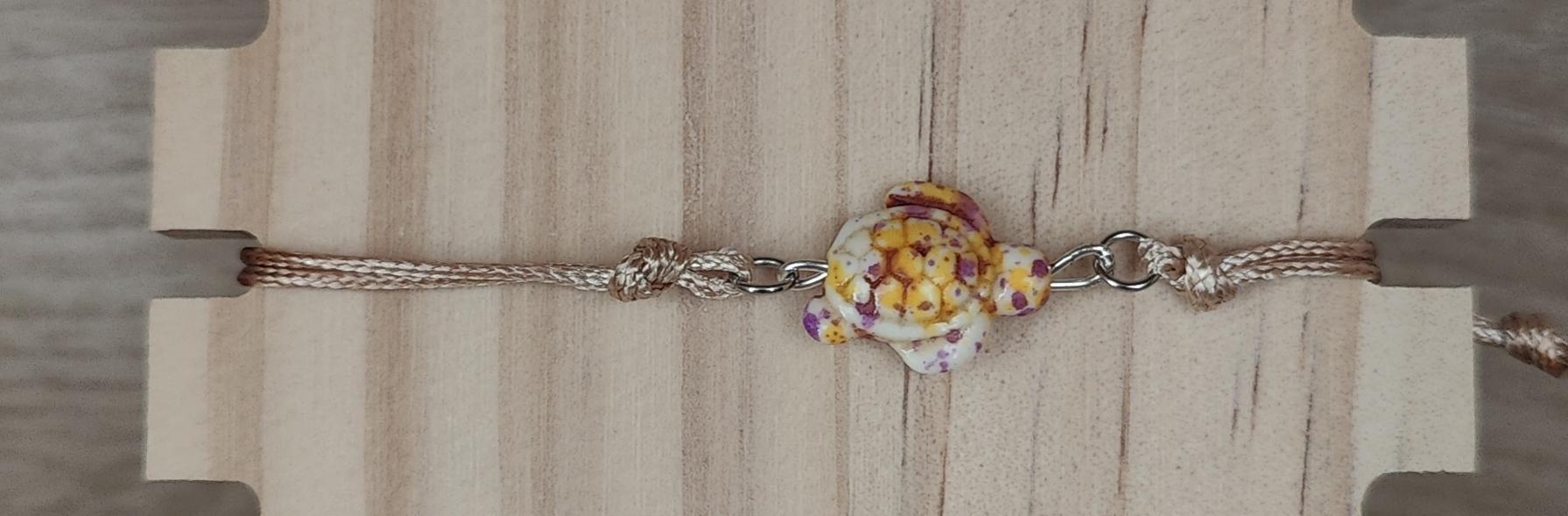 troc de troc ✉️ bracelet réglable tortue image 0