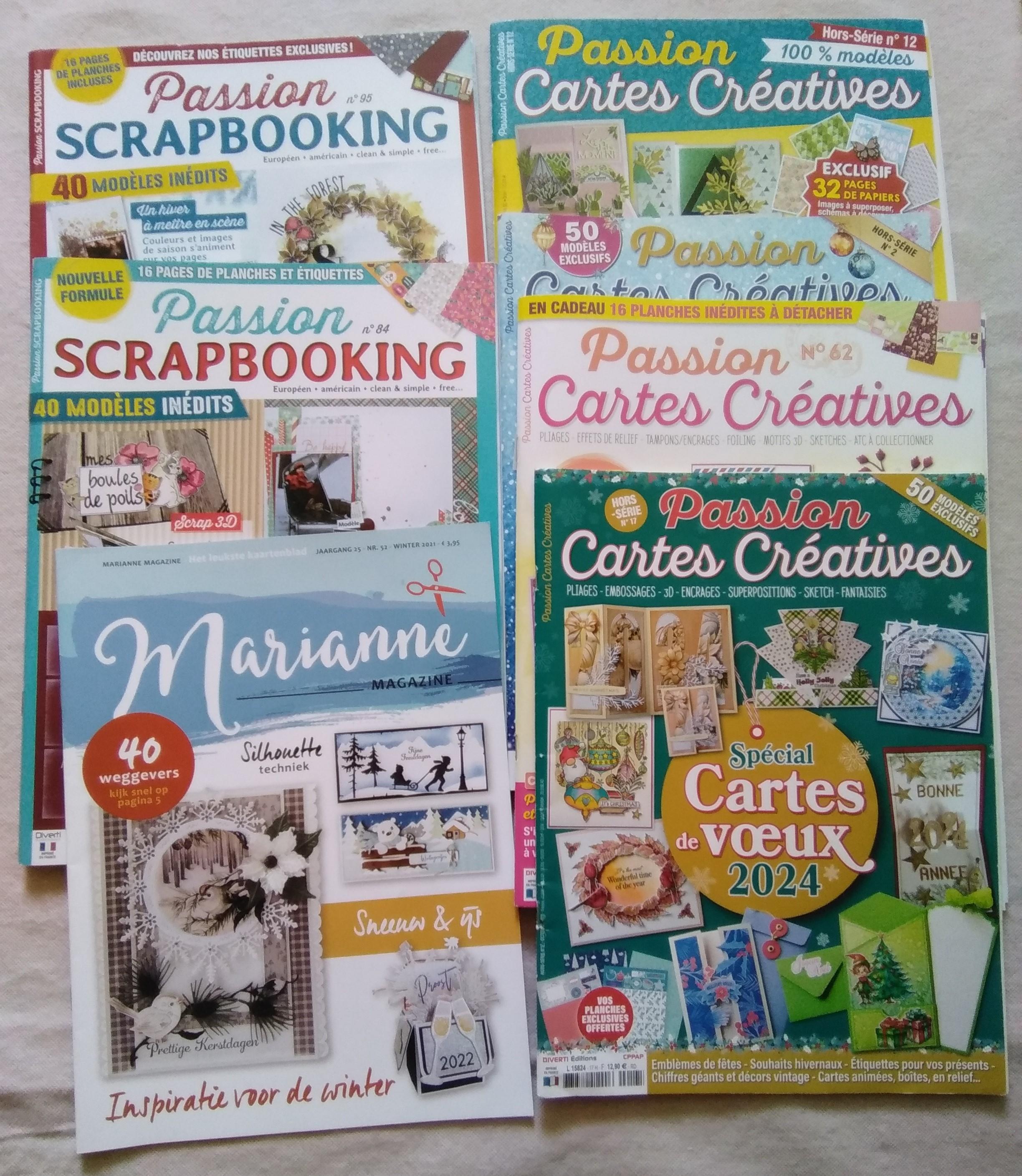 troc de troc lot 7 magasines, scrap/carterie, très bon état image 0