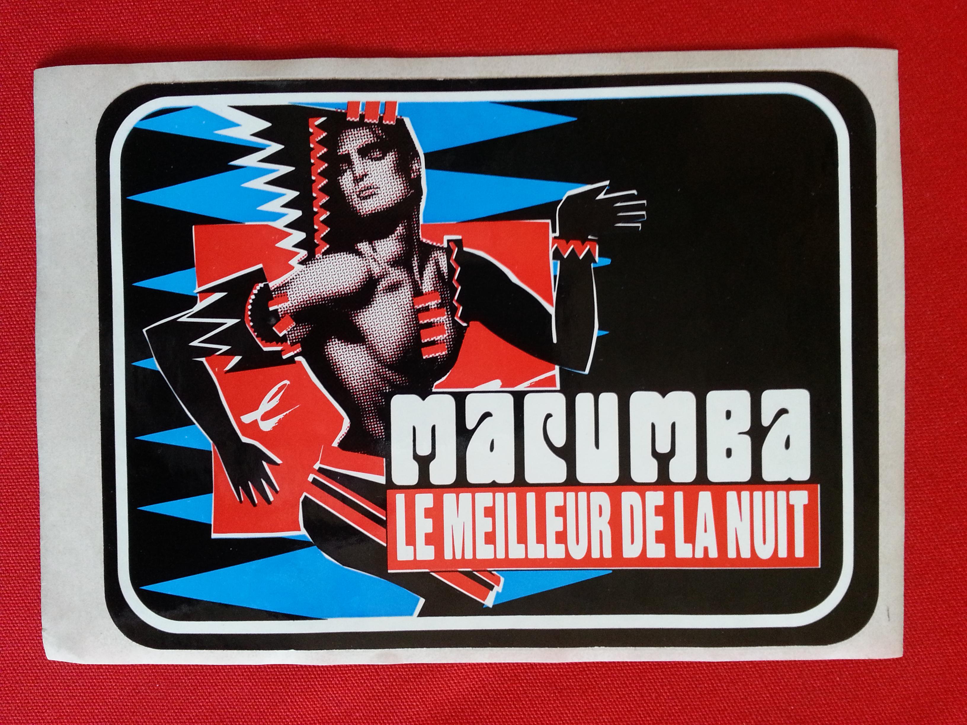 troc de troc sticker autocollant " macumba " image 1