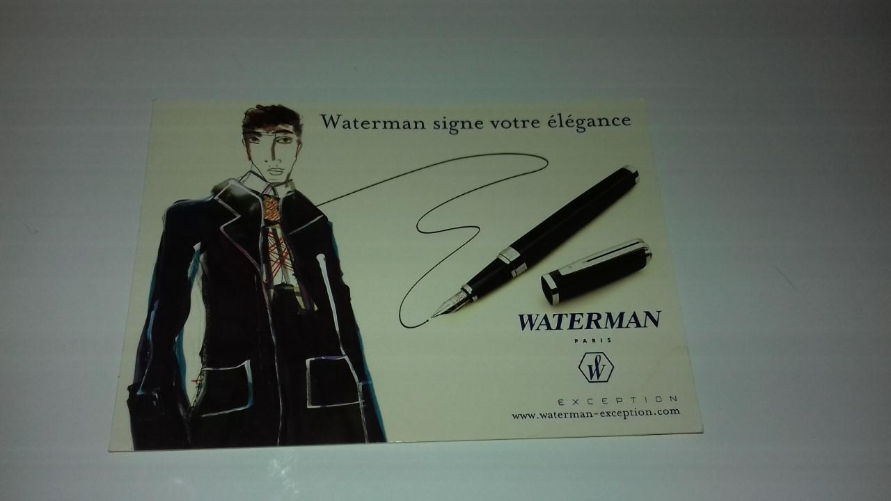troc de troc j'échange carte postale "waterman" image 0