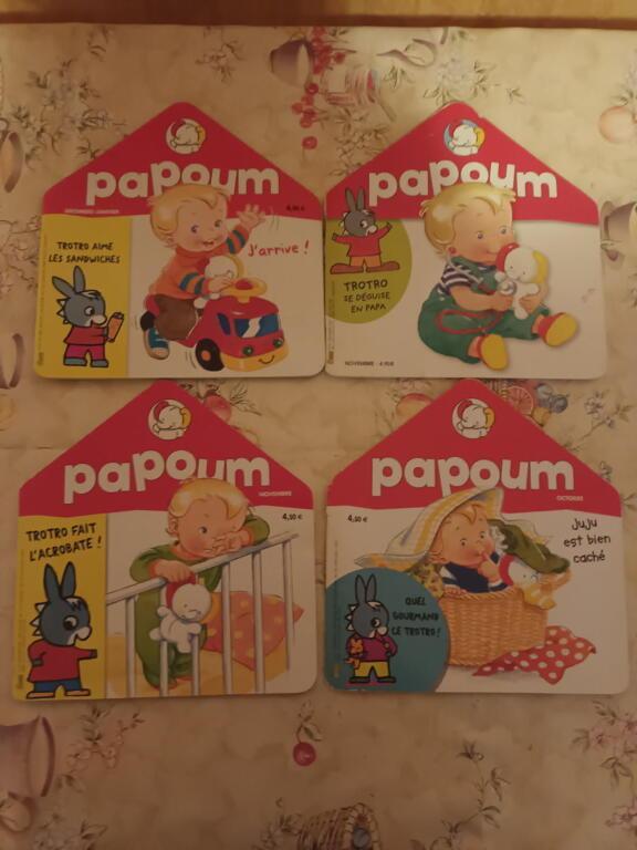 troc de troc papoum - lot de 10 livres image 0