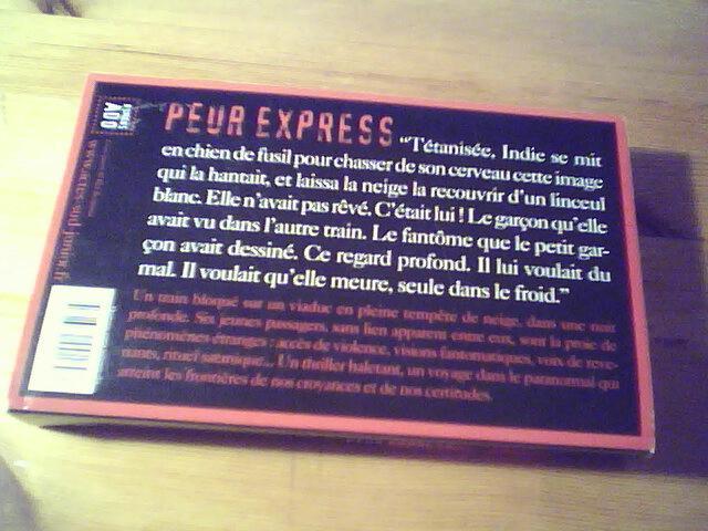 troc de troc "peur express" roman thriller jeunesse image 1