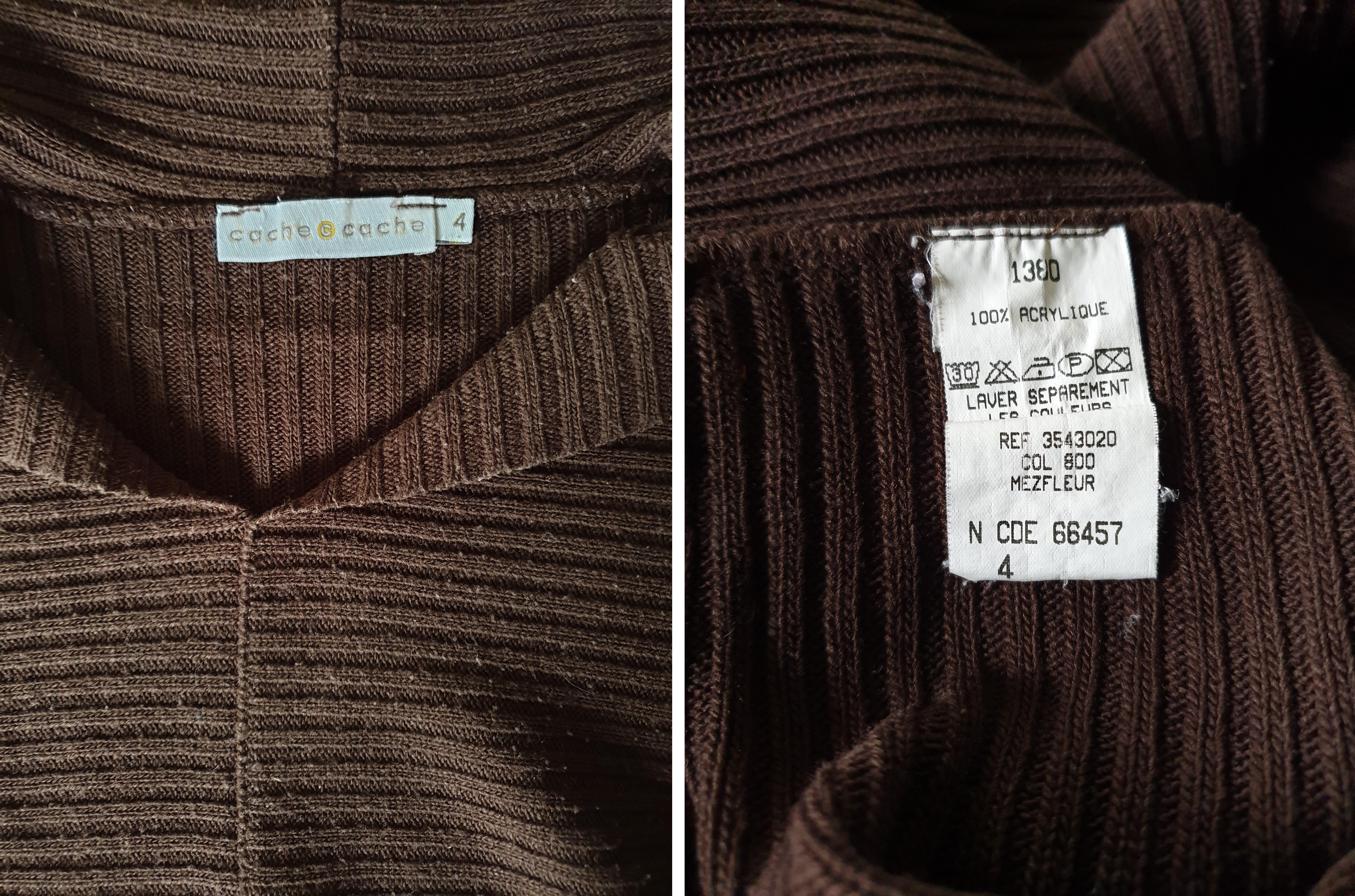 troc de troc pull marron t.4 image 2