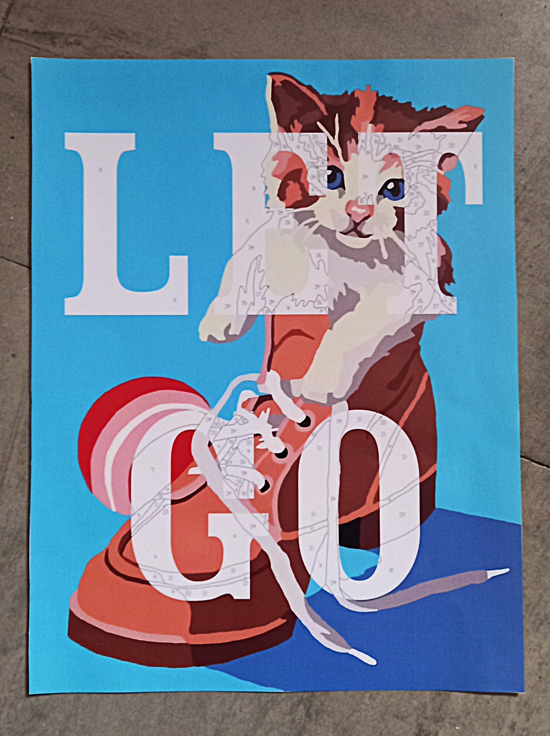 troc de troc affiche "let go". image 0