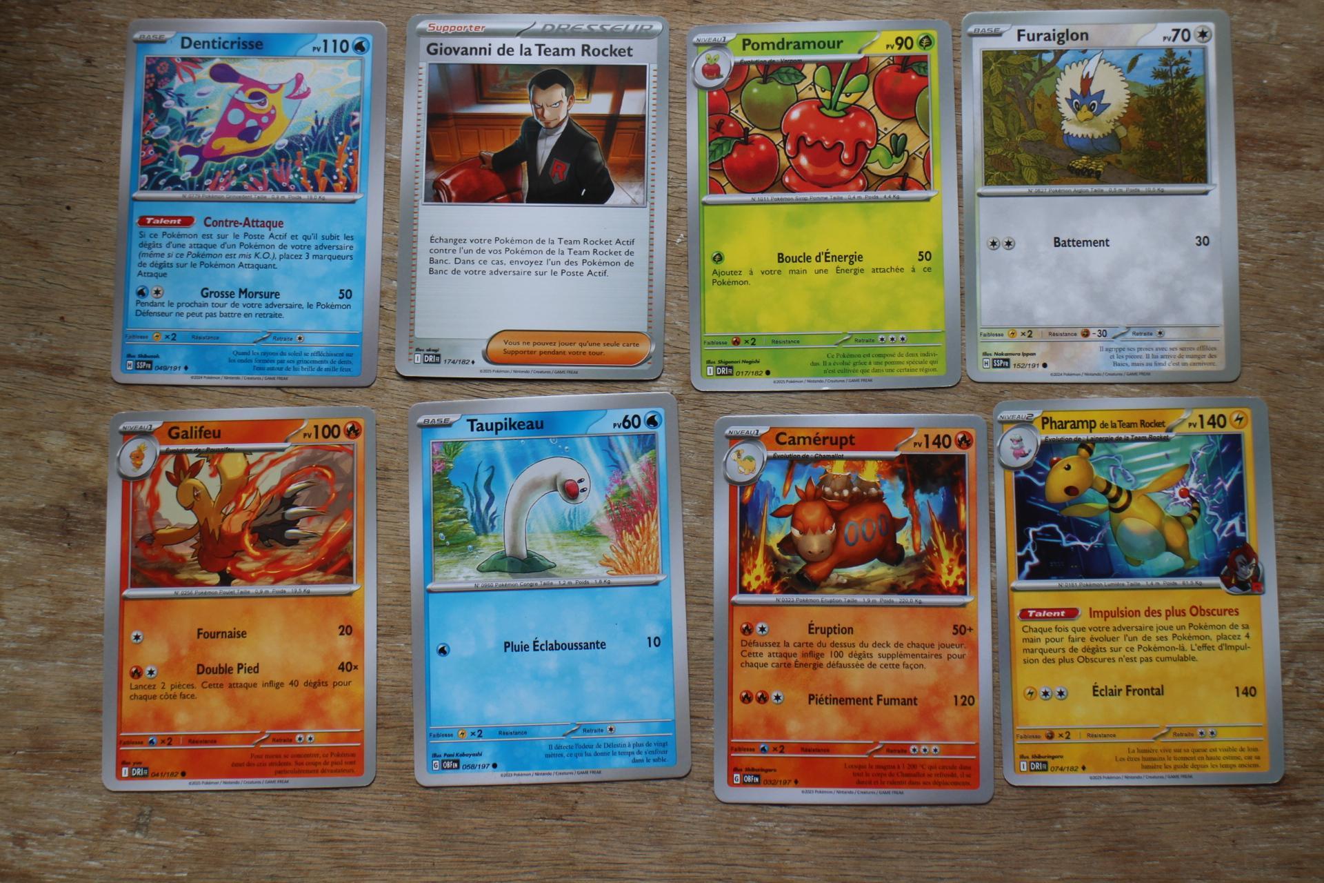 troc de troc lot cartes pokemon iv image 0