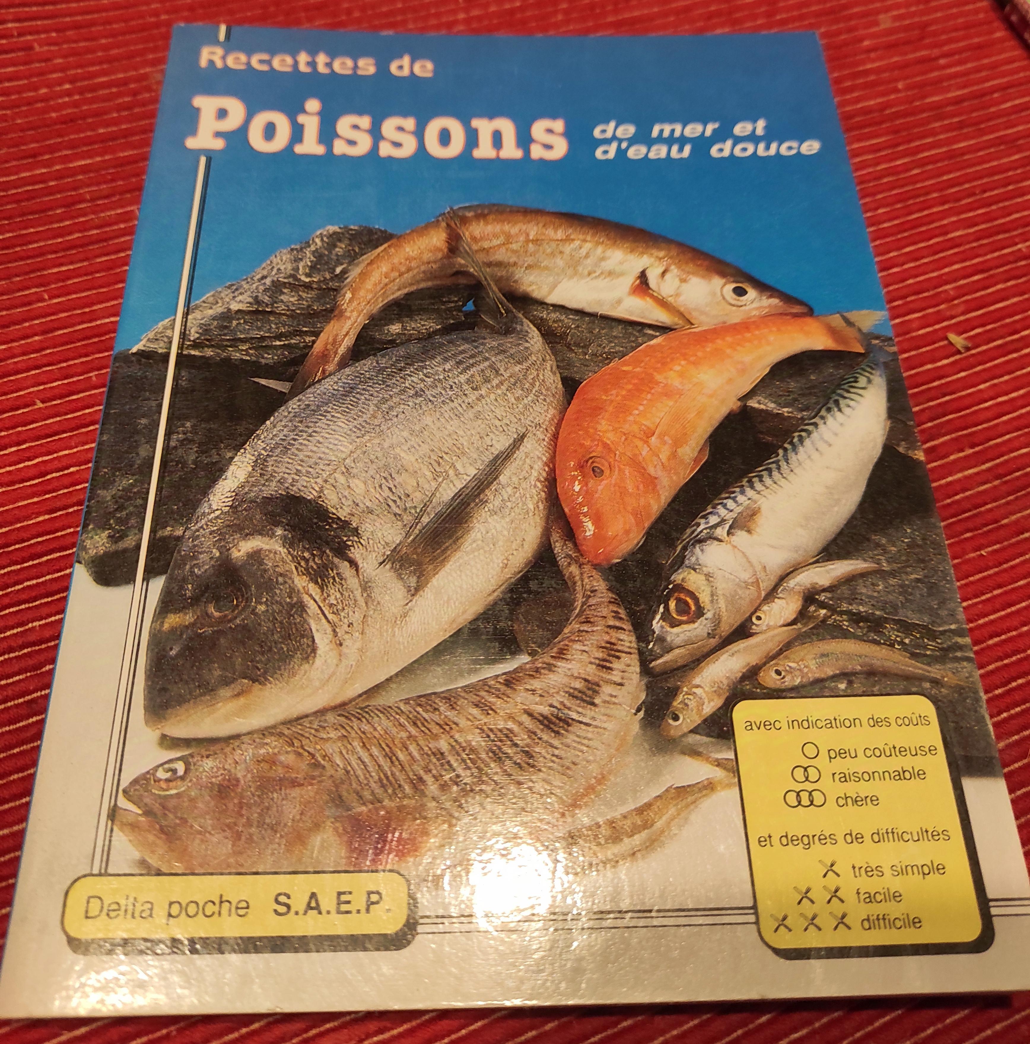 troc de troc réservé livre de recettes de poissons image 0