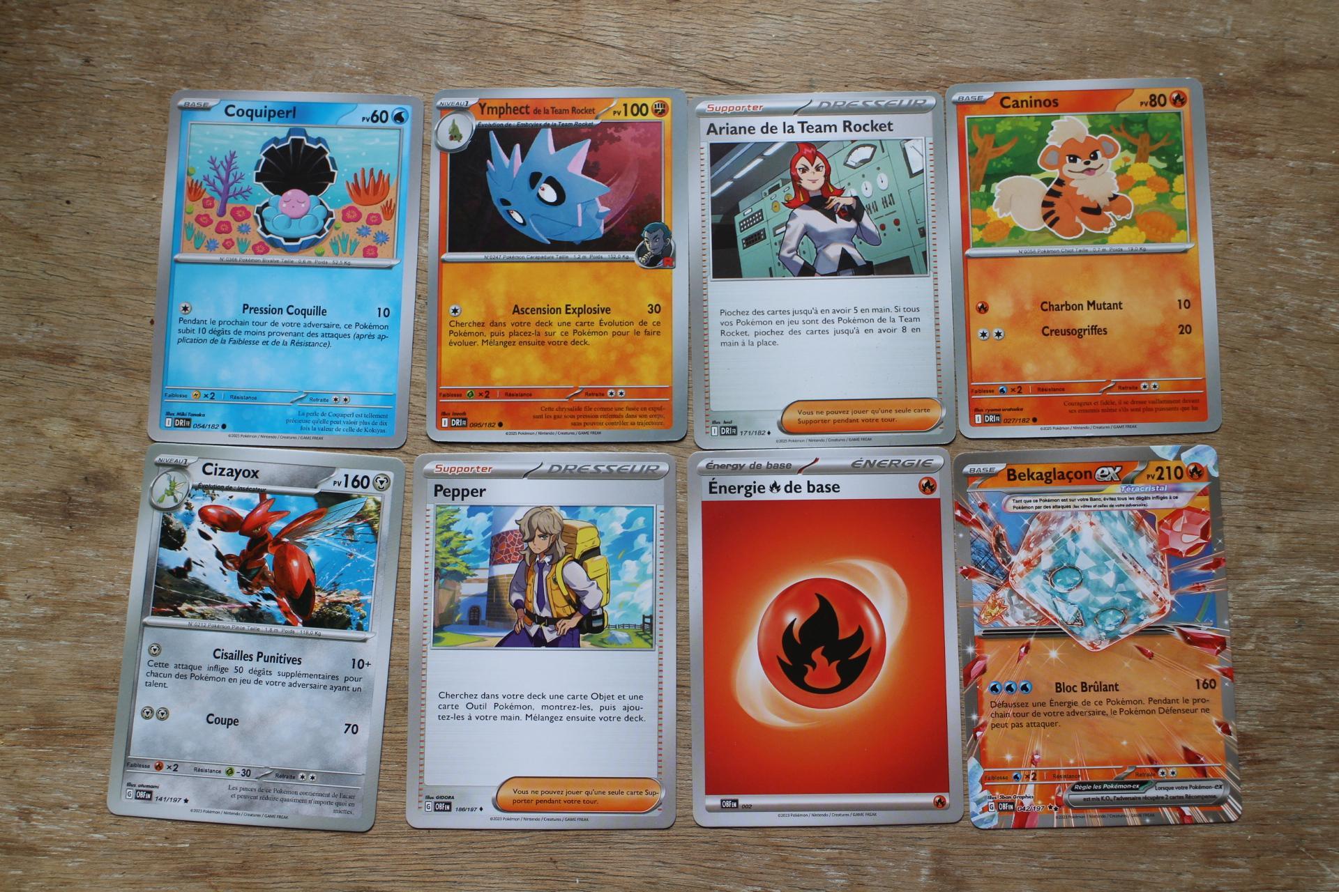 troc de troc lot cartes pokemon ii. image 0