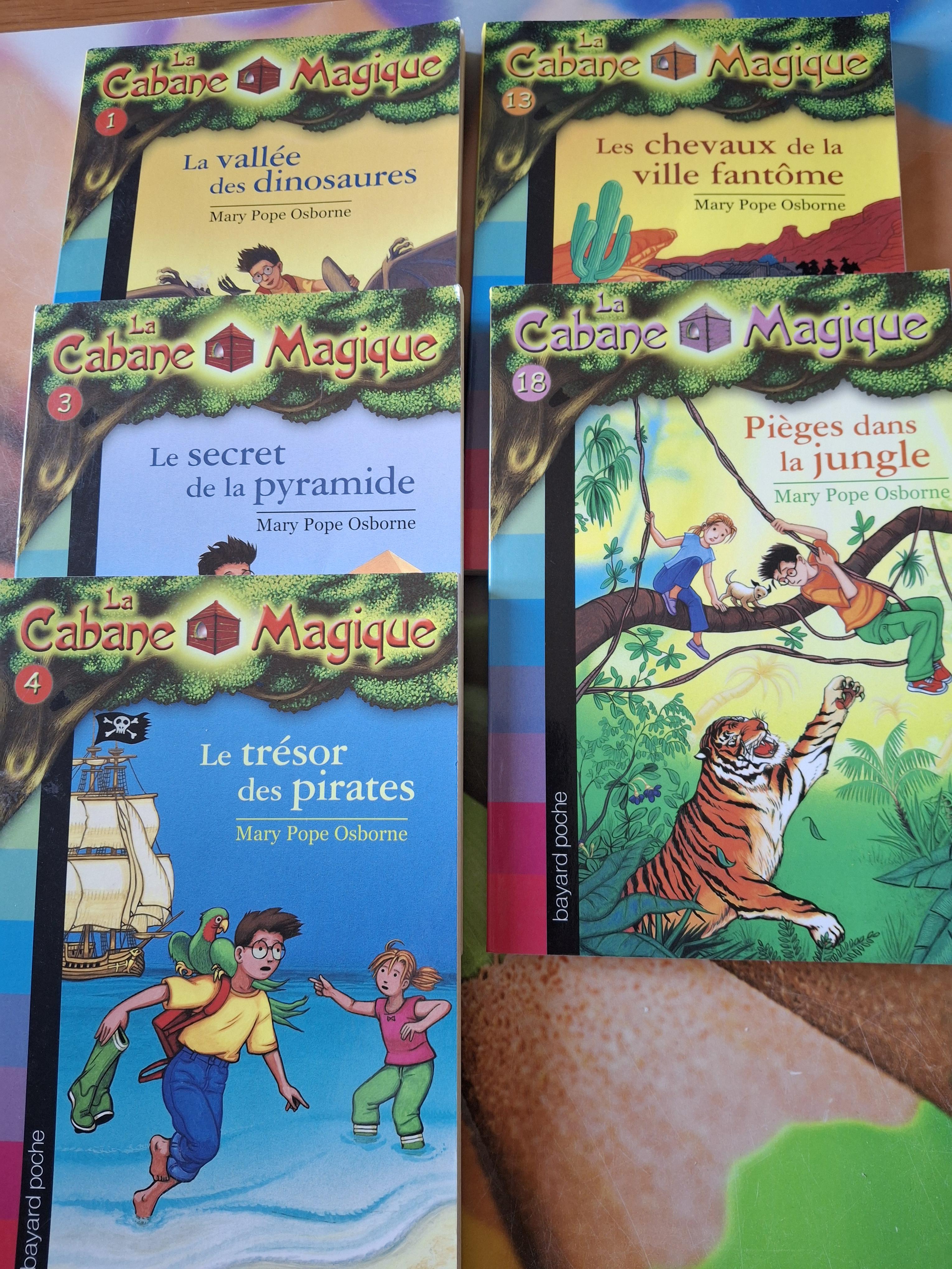 troc de troc lot 5 livres la cabane magique tomes 1 3 4 13 18 image 0