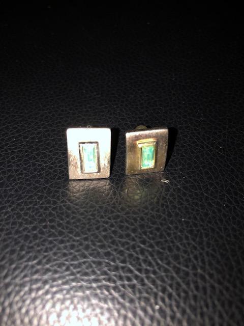 troc de troc boucles d'oreilles rectangles image 0