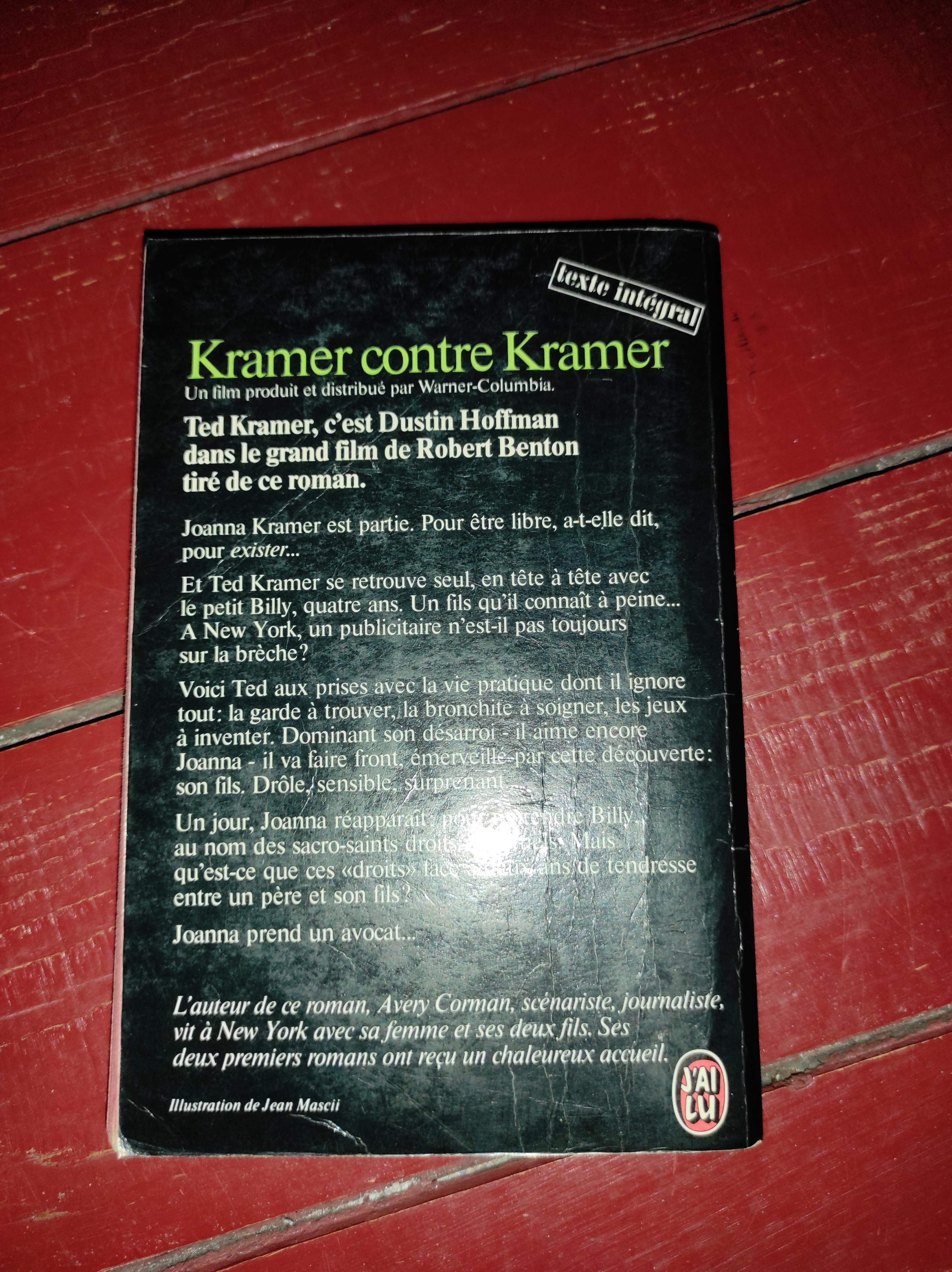 troc de troc livre kramer contre kramer image 1