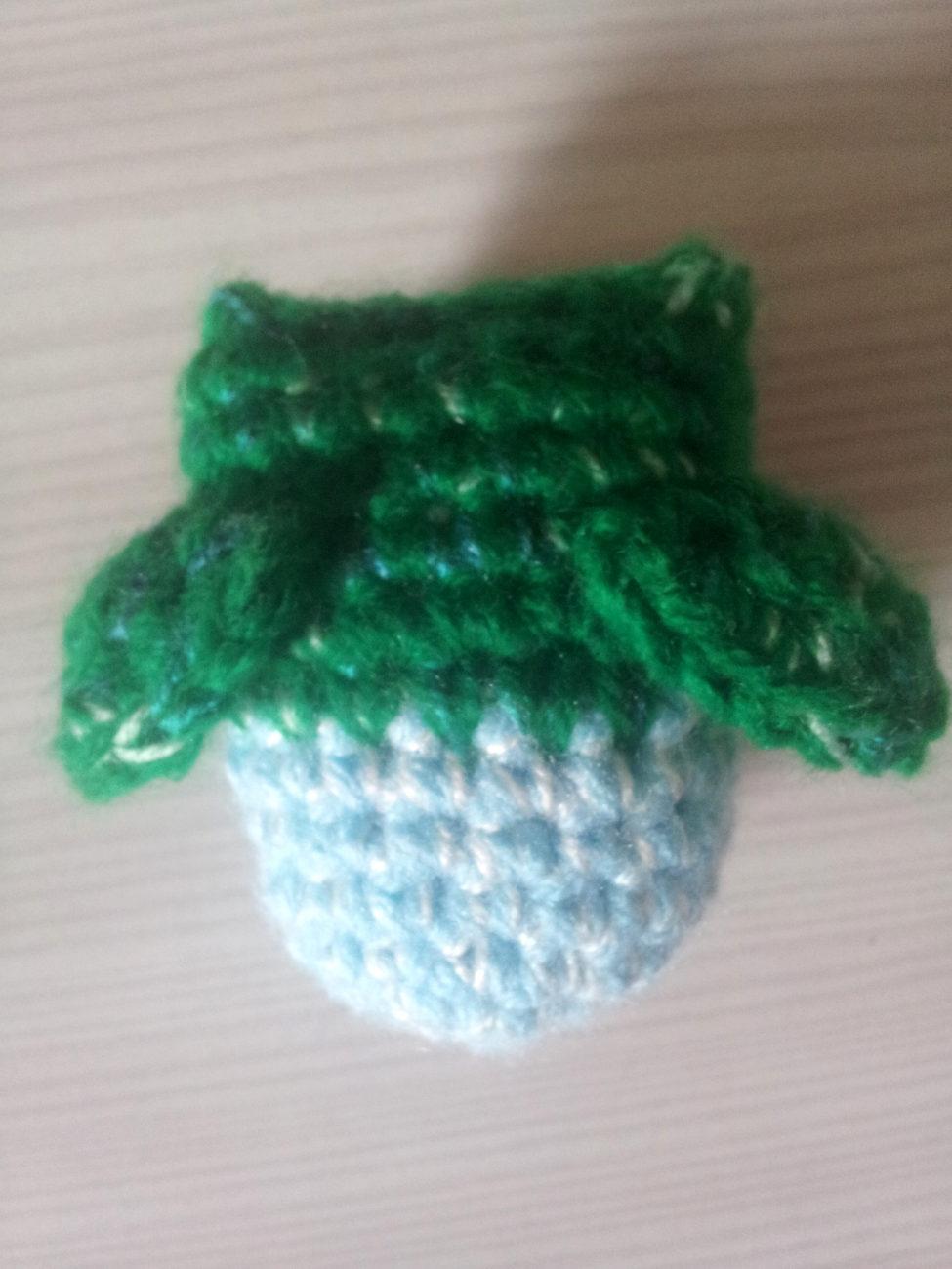 troc de troc mini hibou au crochet fait main #4 image 2