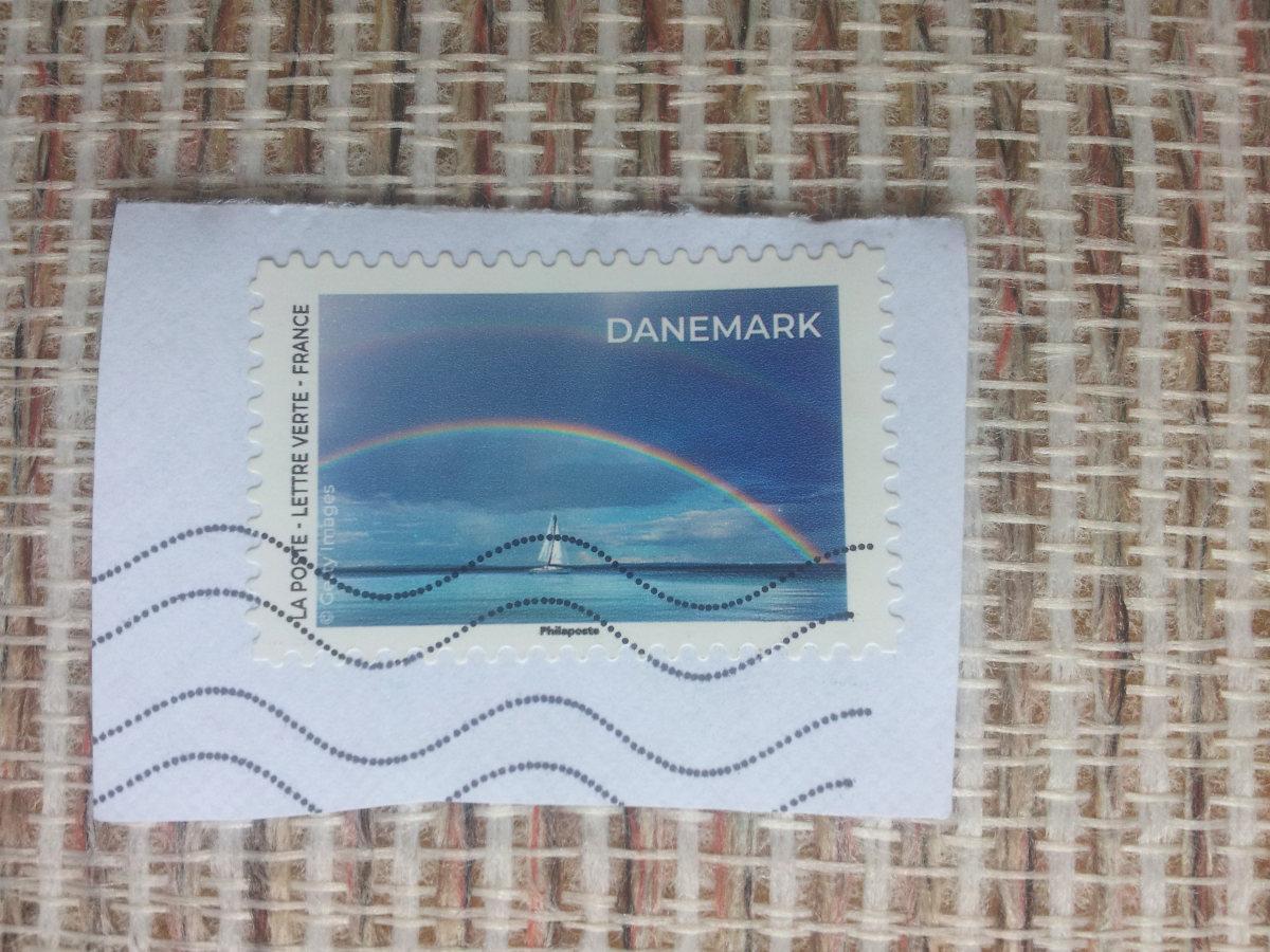 troc de troc timbre france ‘’danemark’’ image 1