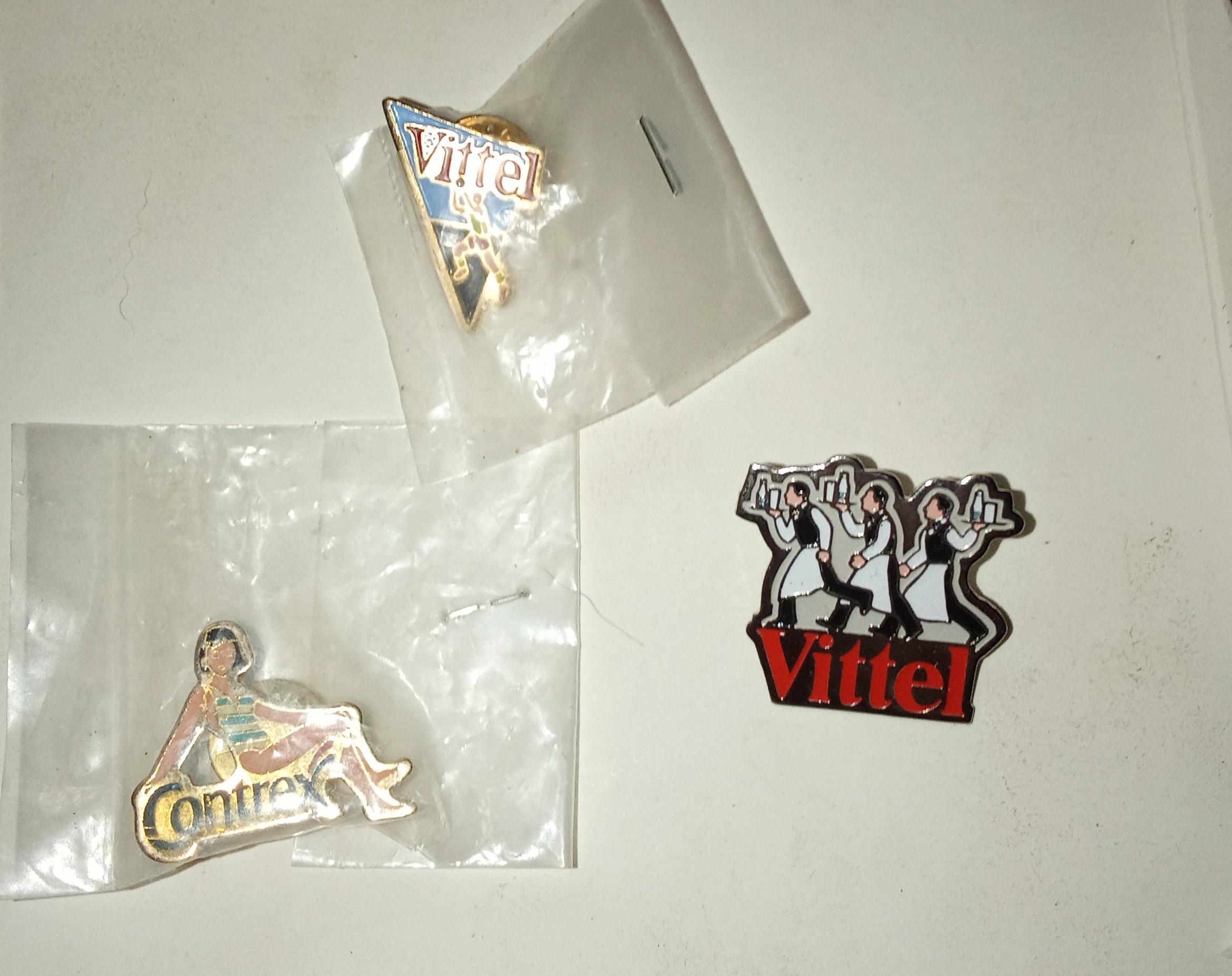 troc de troc lot pin's eaux minérales image 0