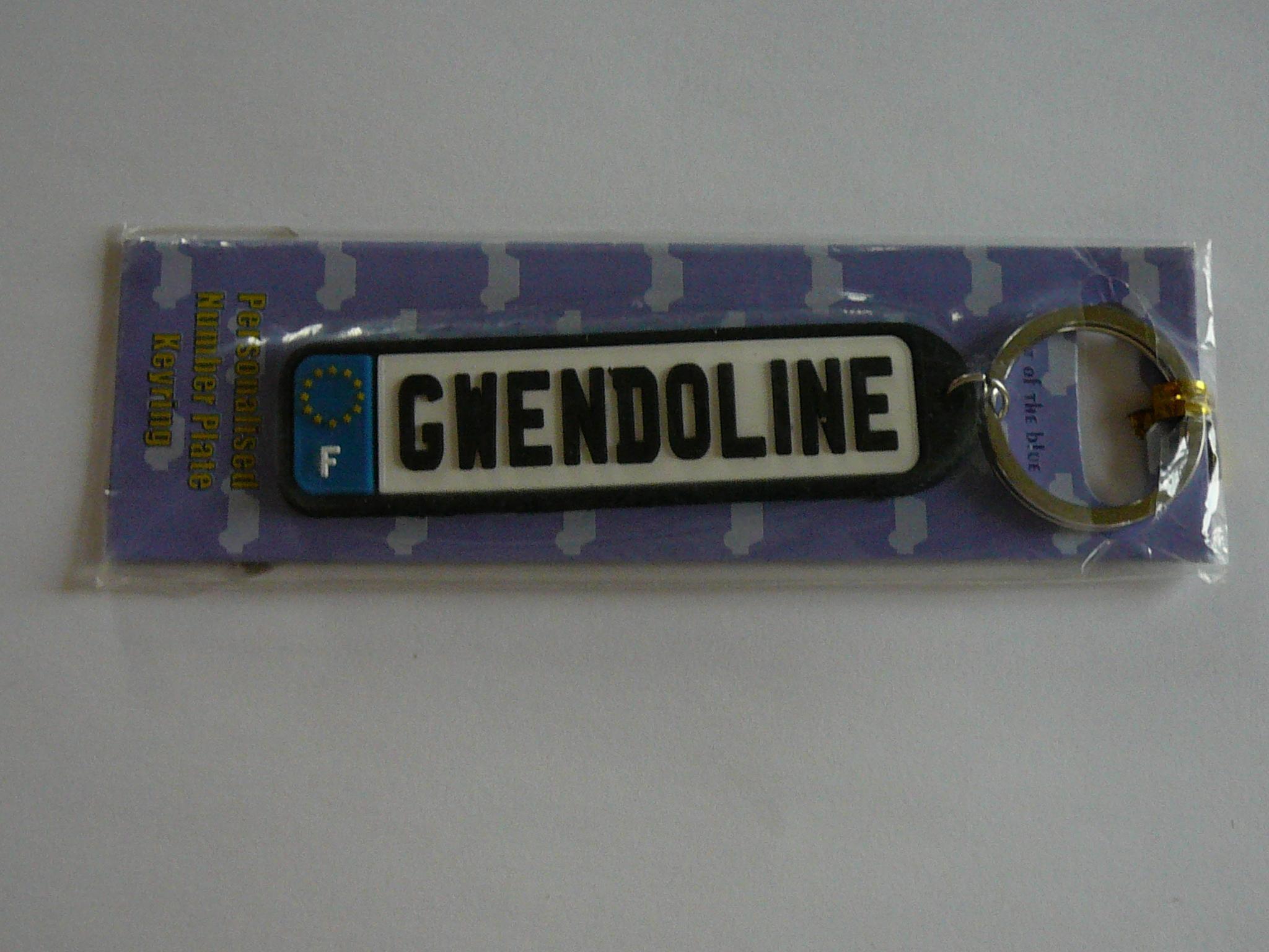 troc de troc porte clés prénom gwendoline image 0