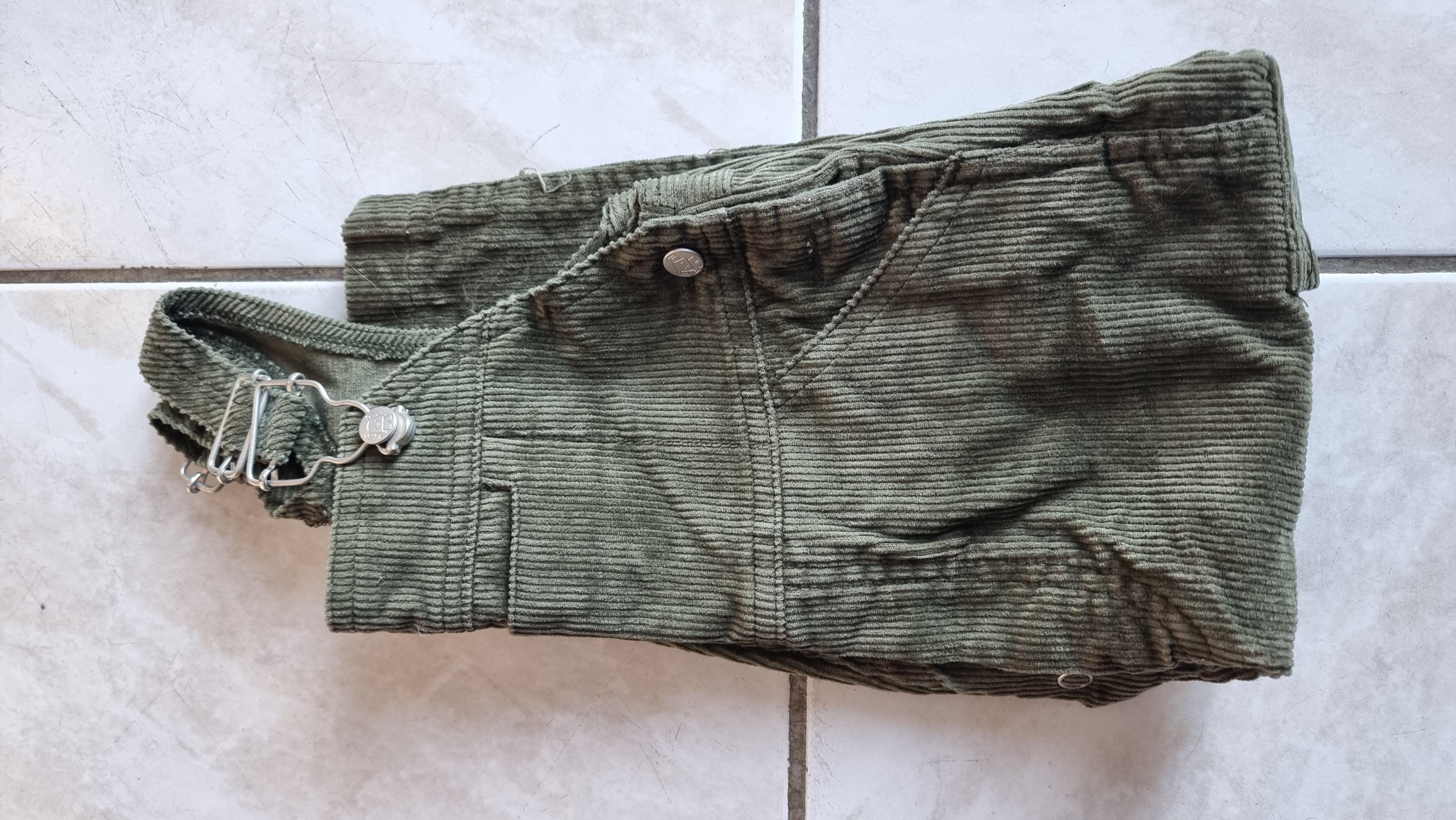 troc de troc salopette en velours taille 18 mois image 1