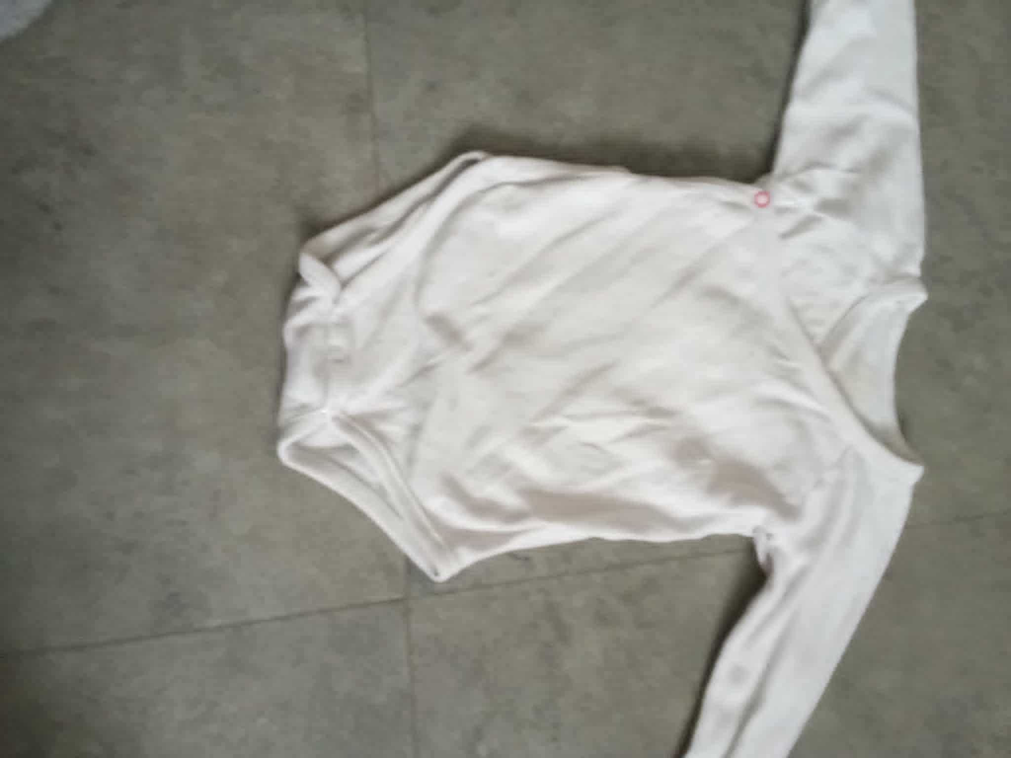 troc de troc body blanc petit pois *9 mois image 1