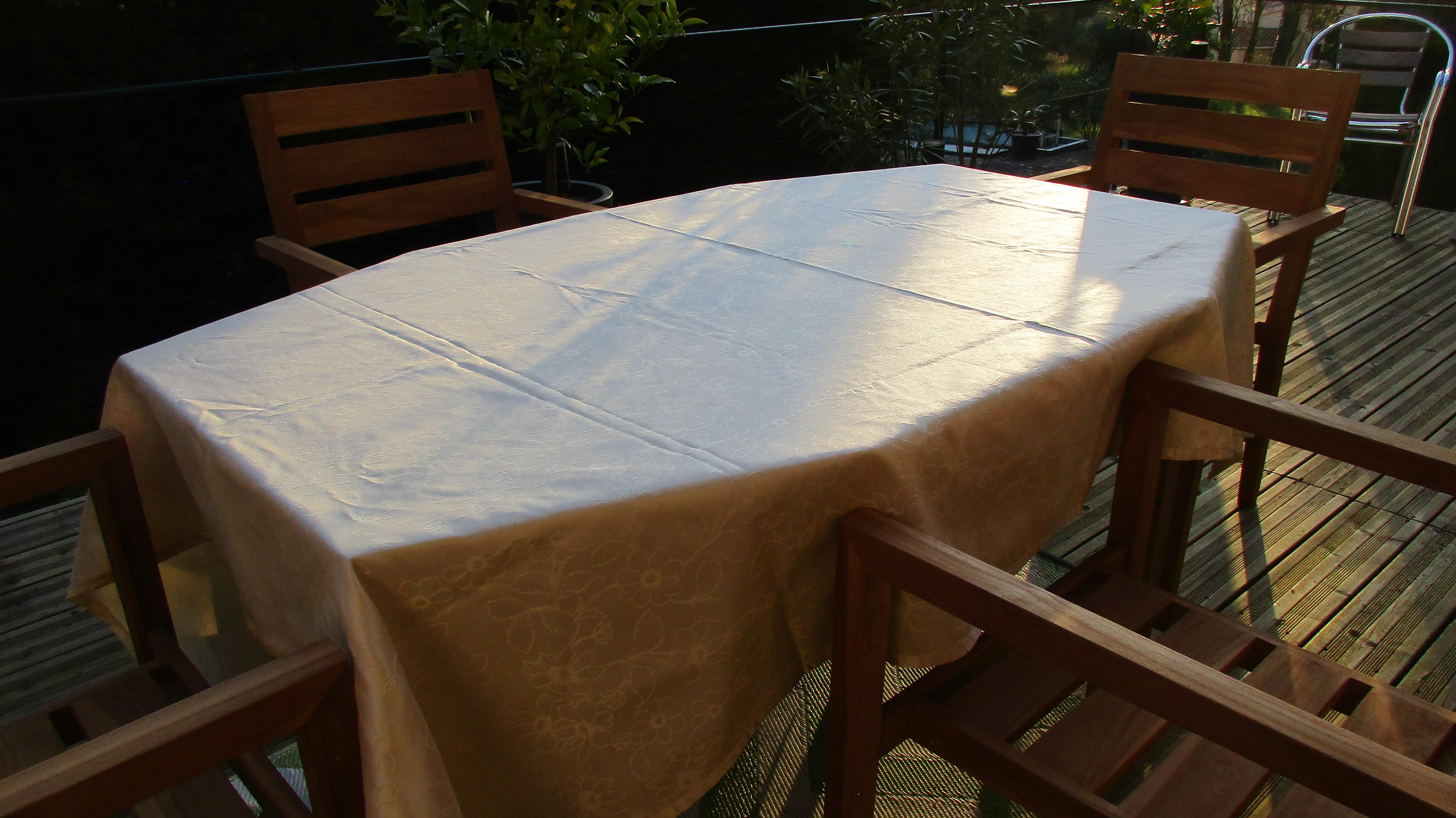 troc de troc grande nappe rectangulaire parfait état image 0