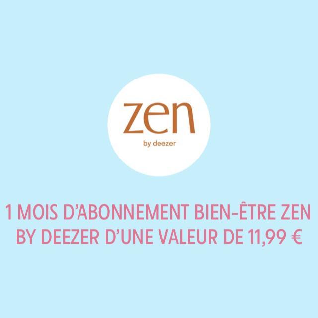 troc de troc 1 mois d'abonnement bien-Être zen by deezer d'une valeur de 11,99 image 0