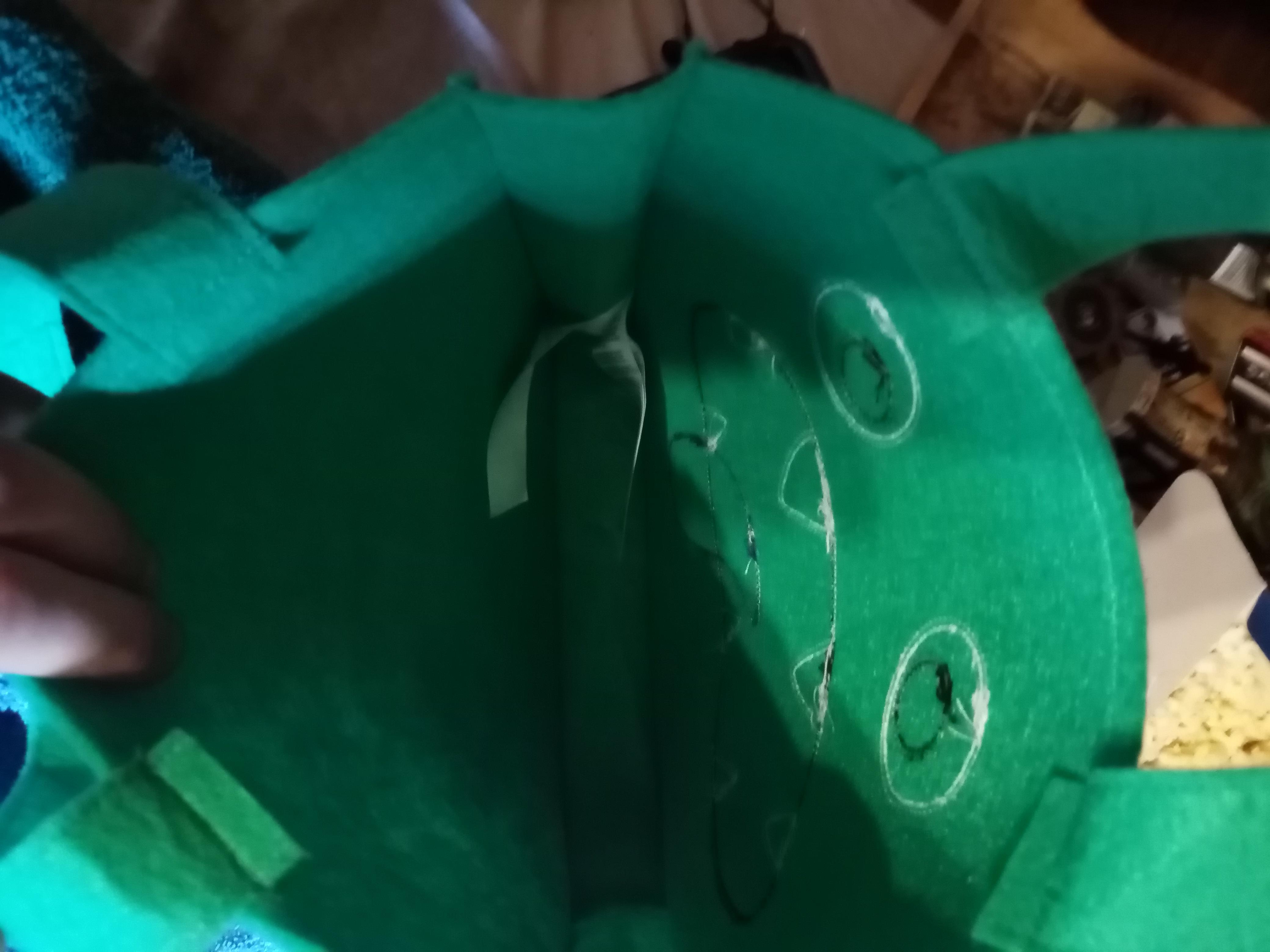 troc de troc sac vert tête de monstre image 2