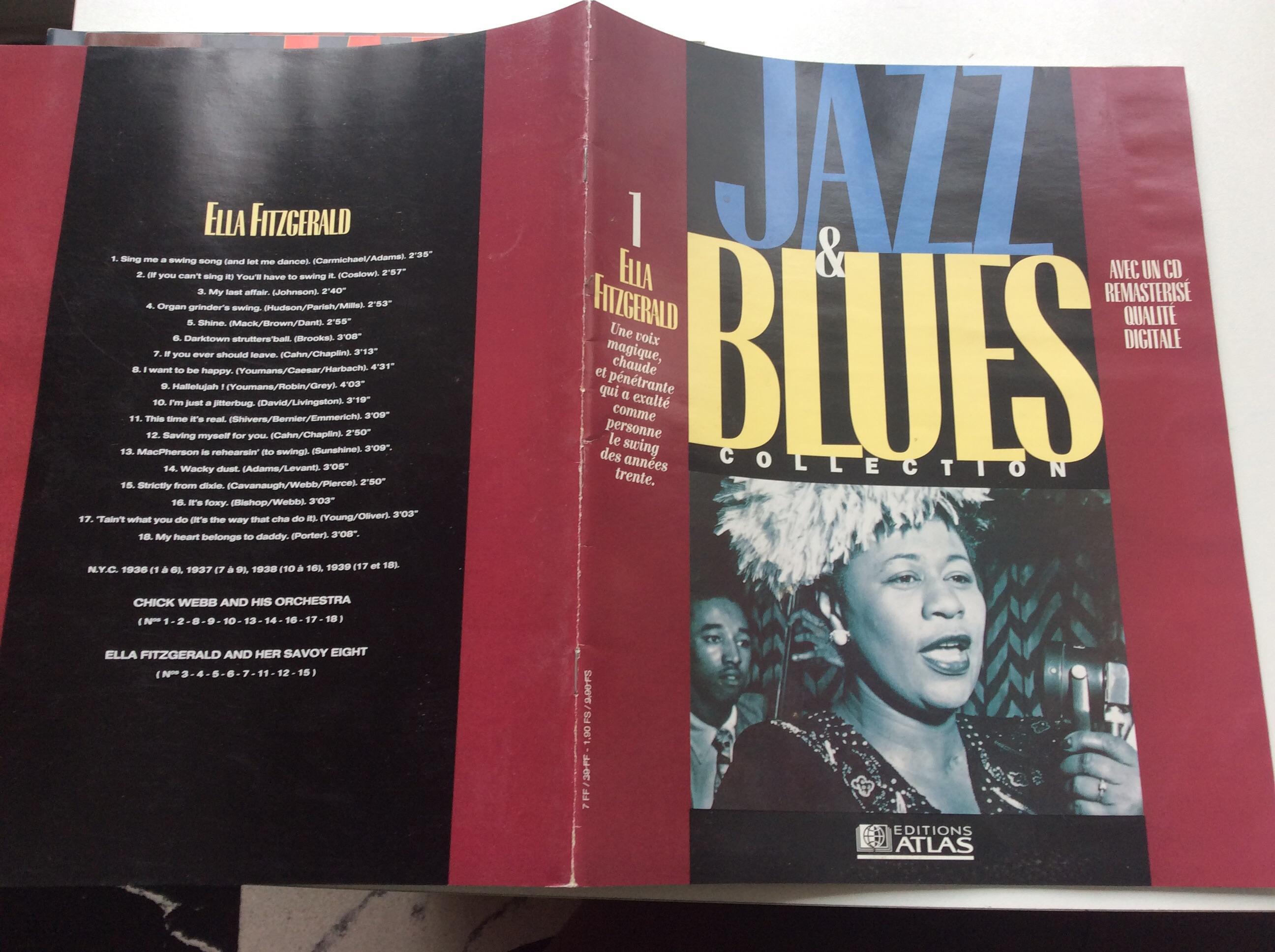 troc de troc fascicule jazz & blues collection sans le cd ella  fitzgerald image 0