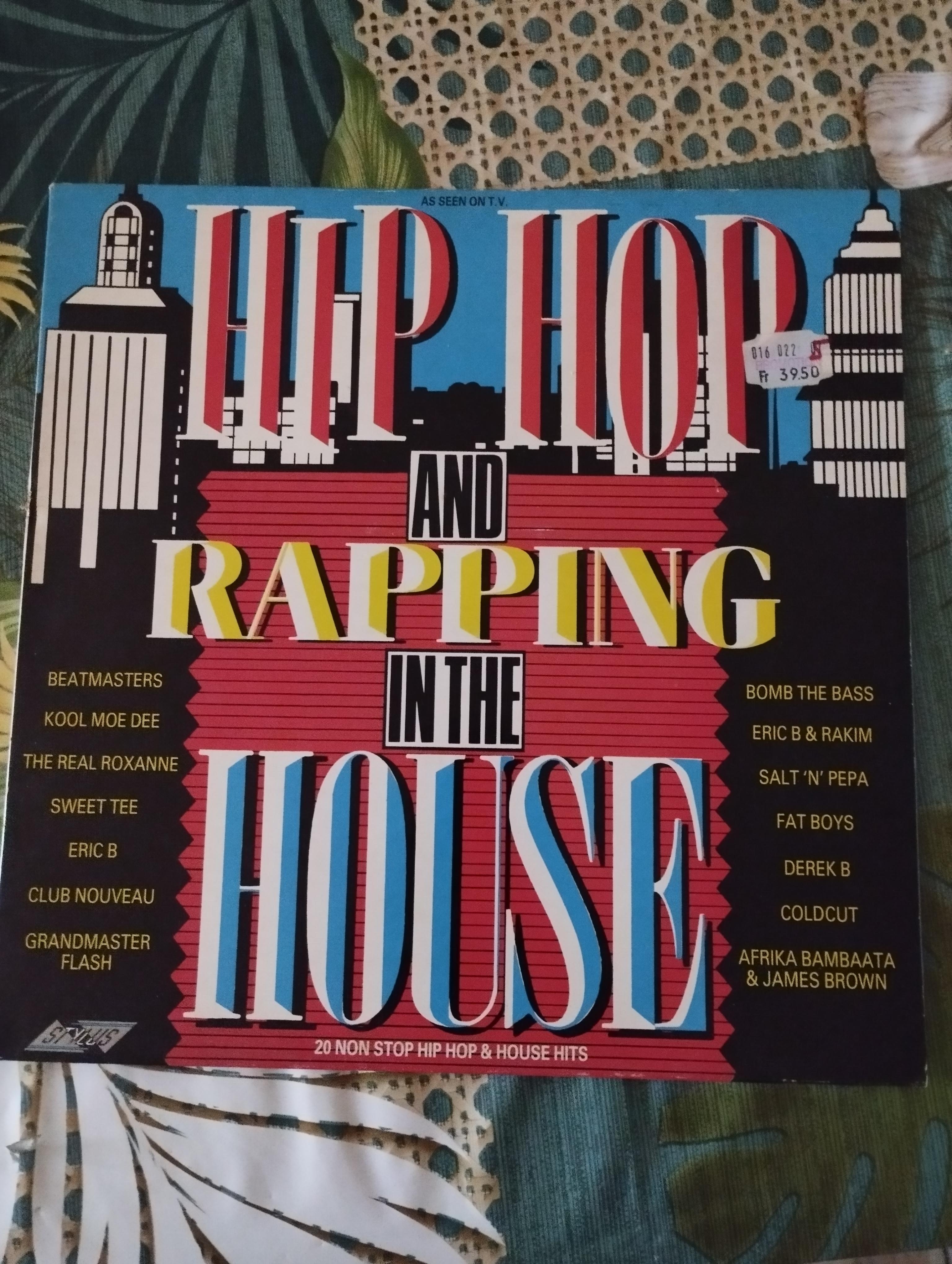 troc de troc disque vinyle 33t hip hop and rapping in the house image 0
