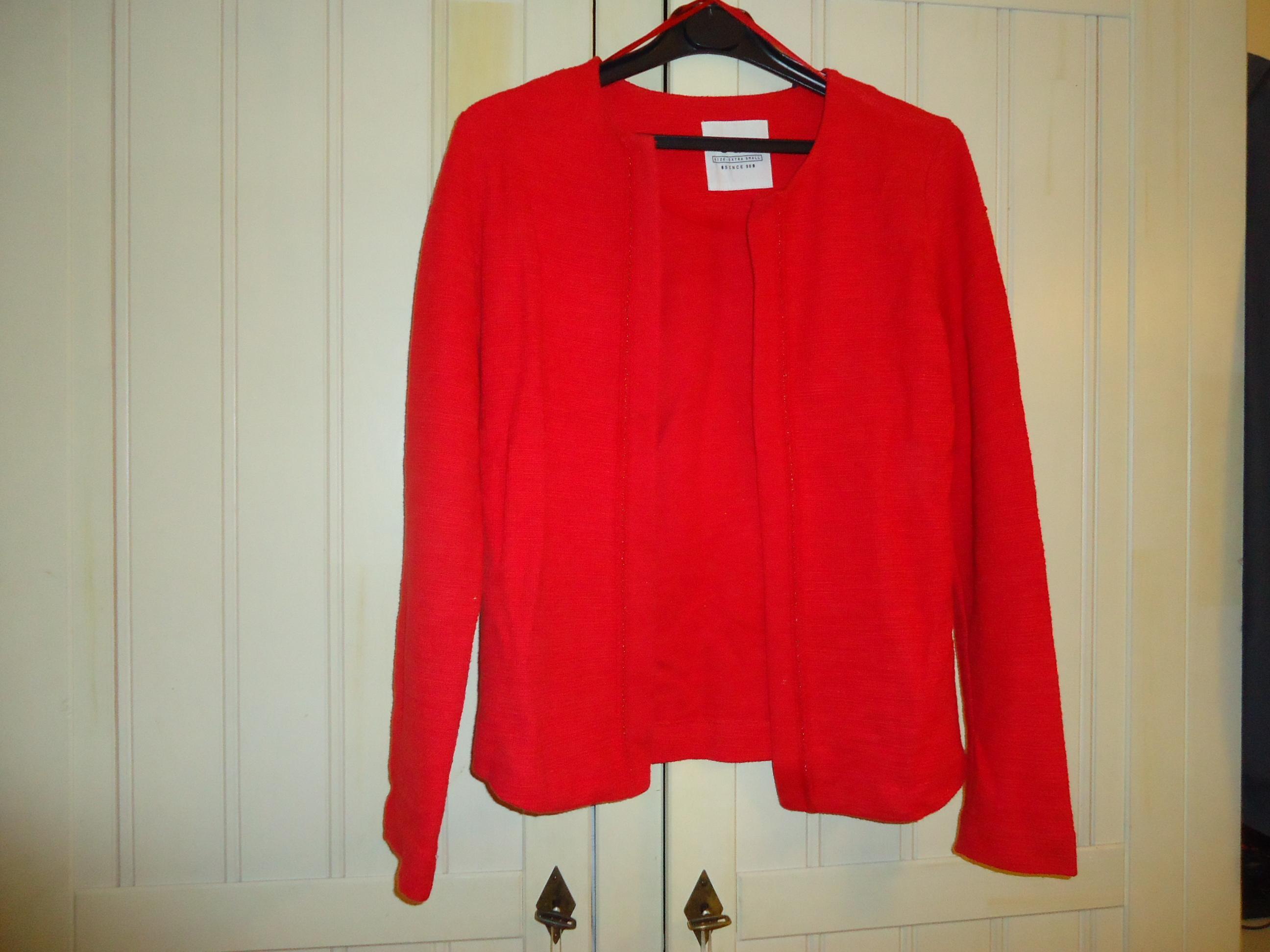 troc de troc veste de couleur rouge marque edc taille extra small image 0
