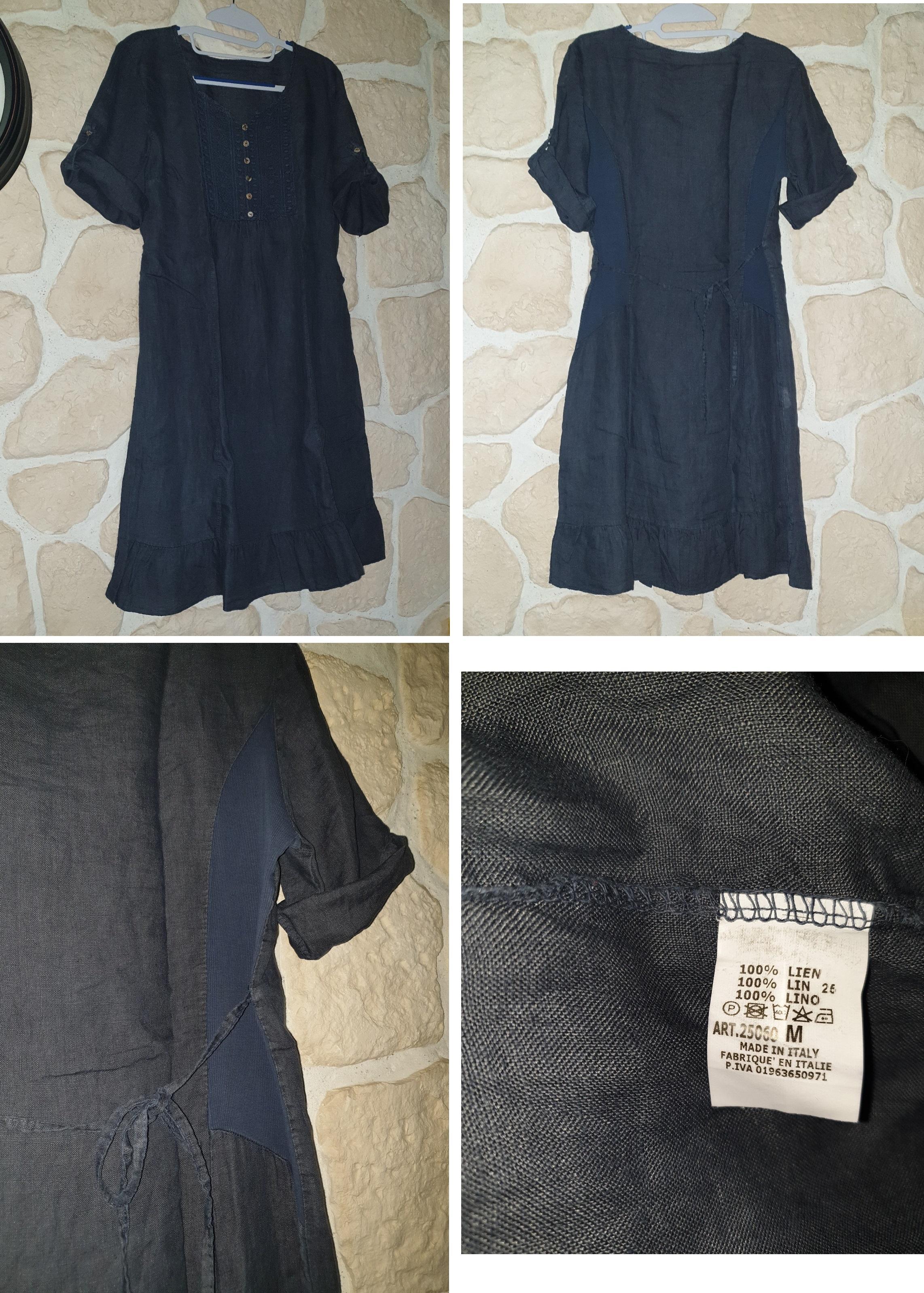 troc de troc robe en lin 42 à recoudre image 1
