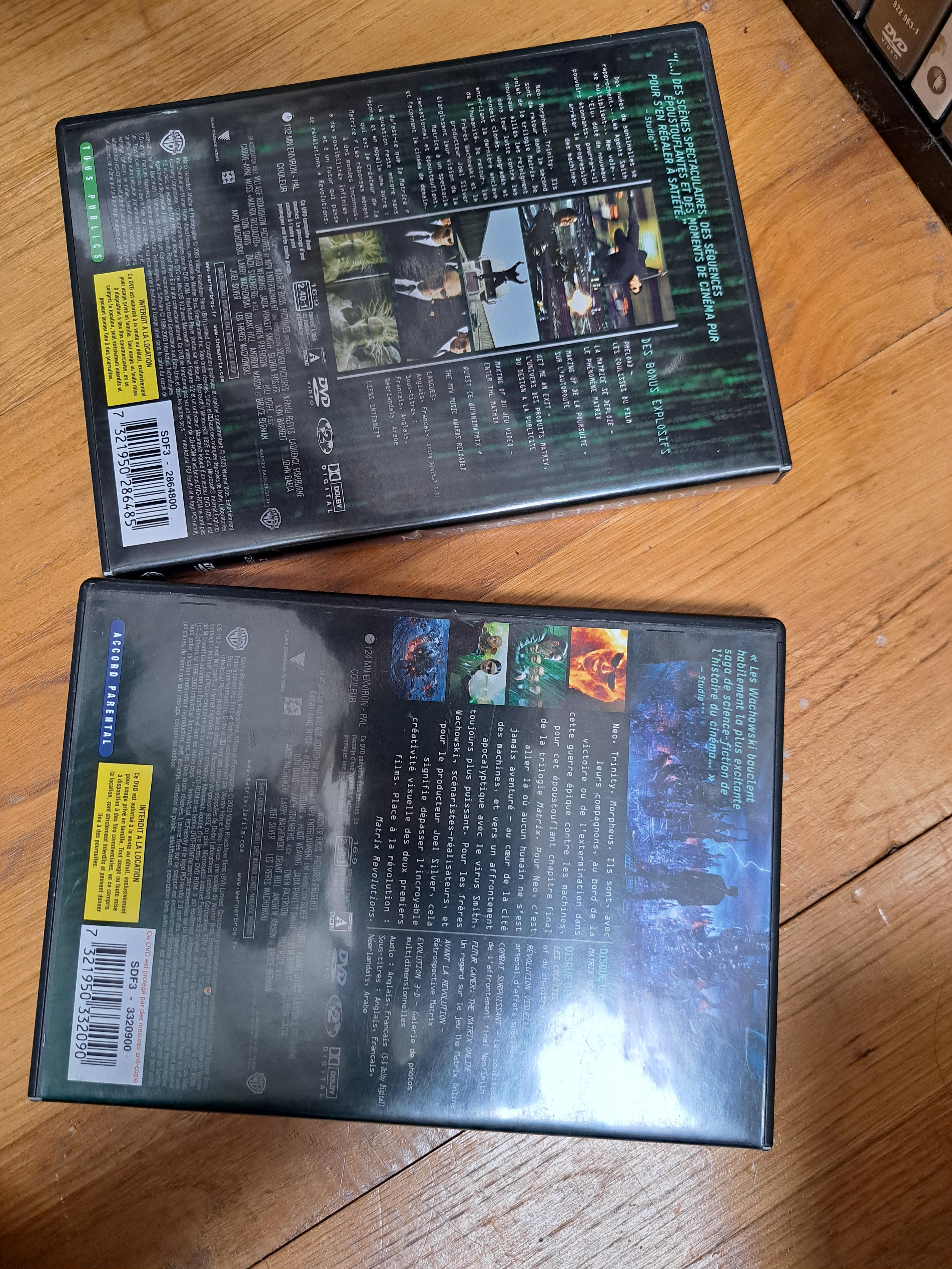 troc de troc dvds matrix image 1