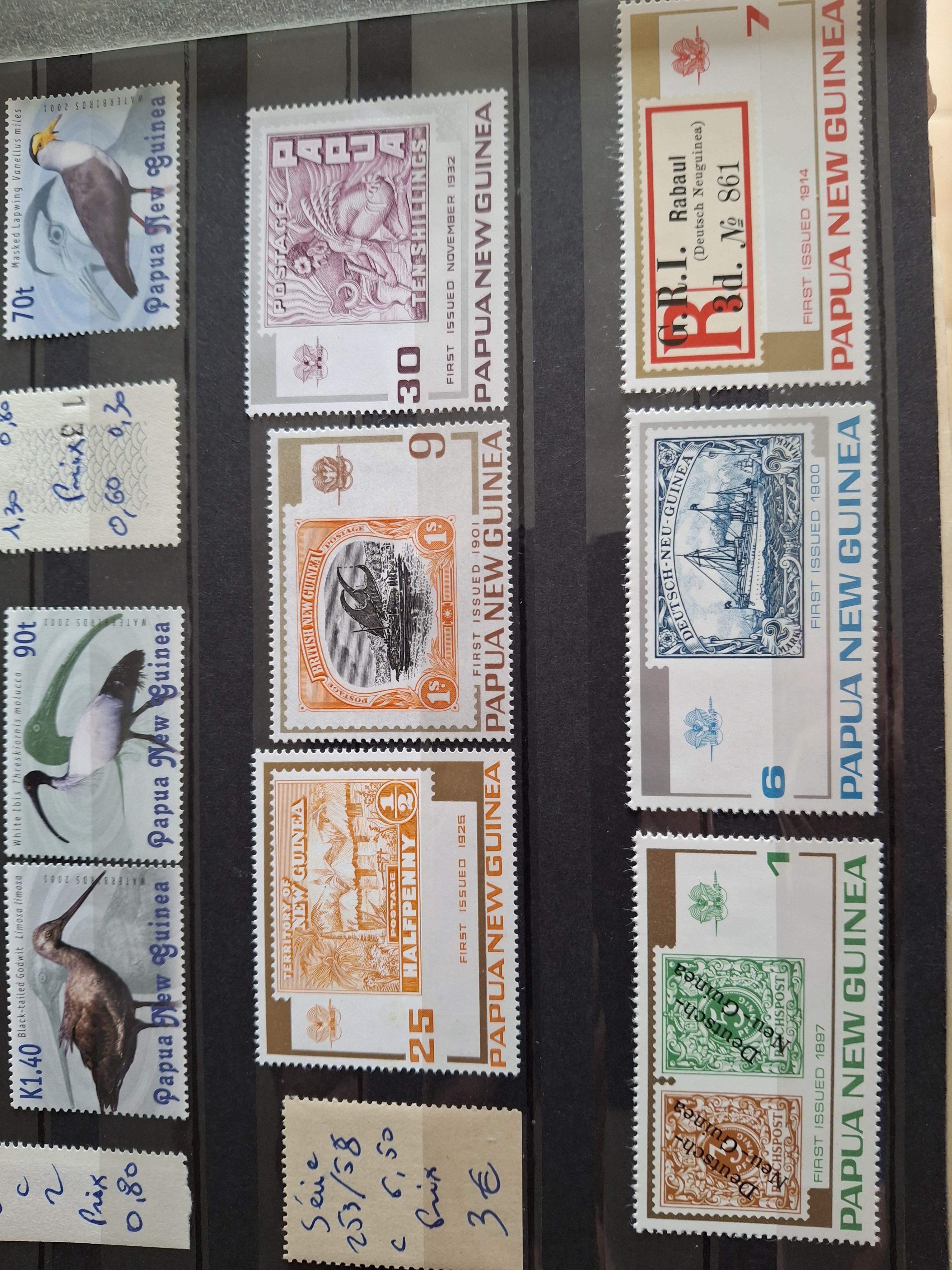 troc de troc echange timbres de papousie nouvelle guinée contre flyers image 2