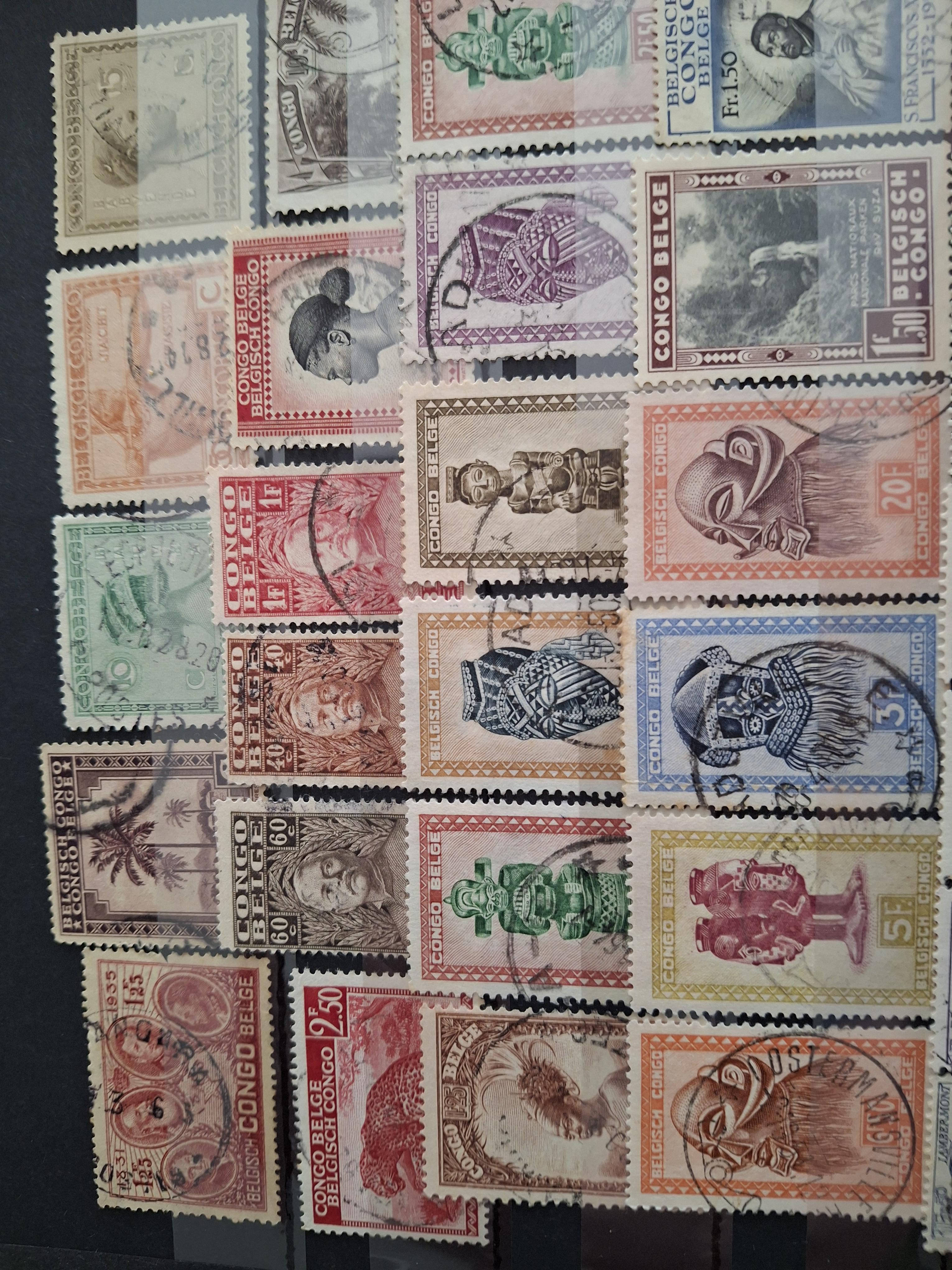 troc de troc echange timbres du congo belge contre flyers uniquement image 1