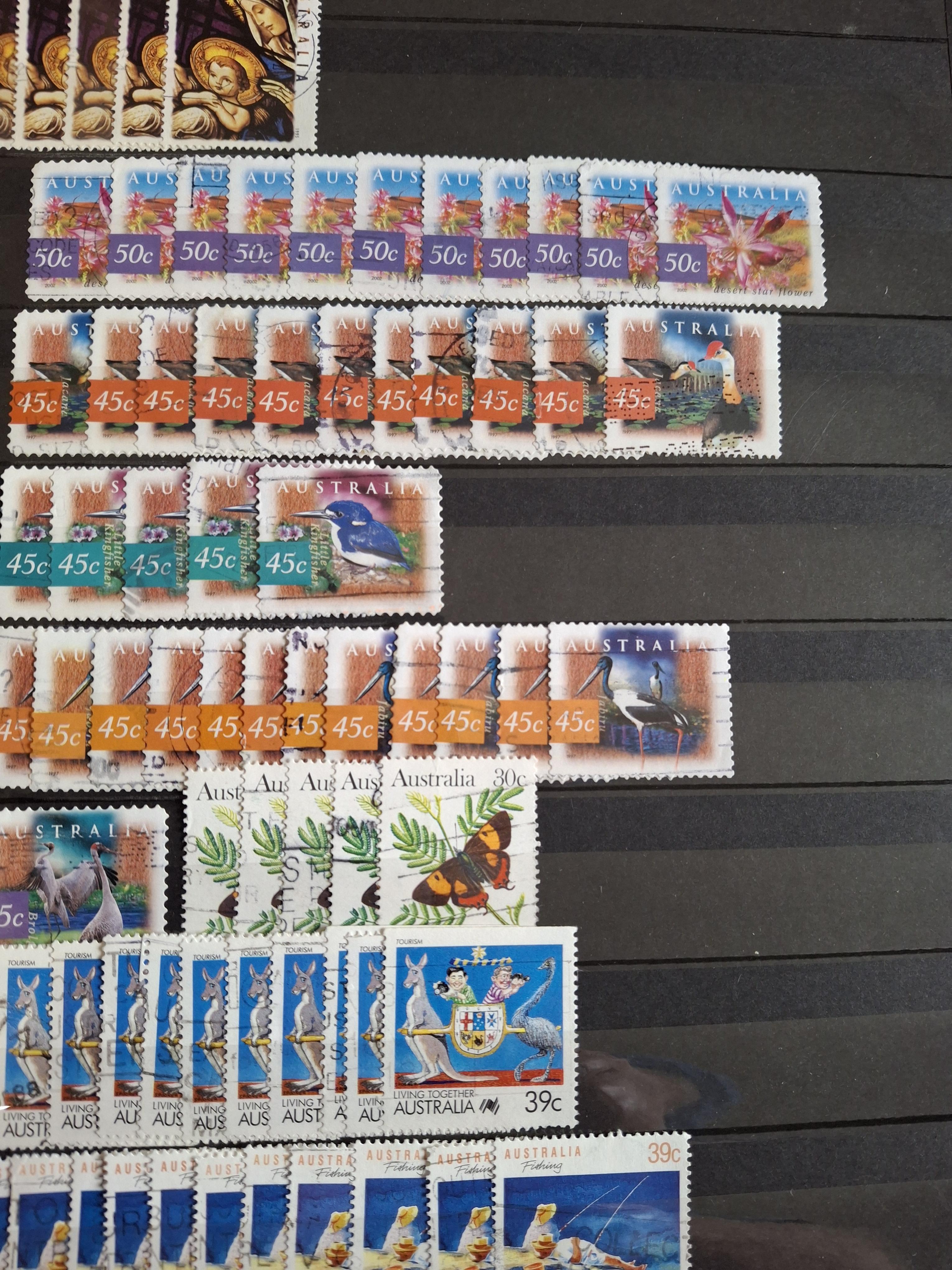 troc de troc echange timbres d'australie contre flyer uniquement image 0