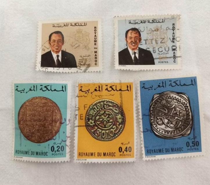 troc de troc timbres du monde - maroc - 1 image 0