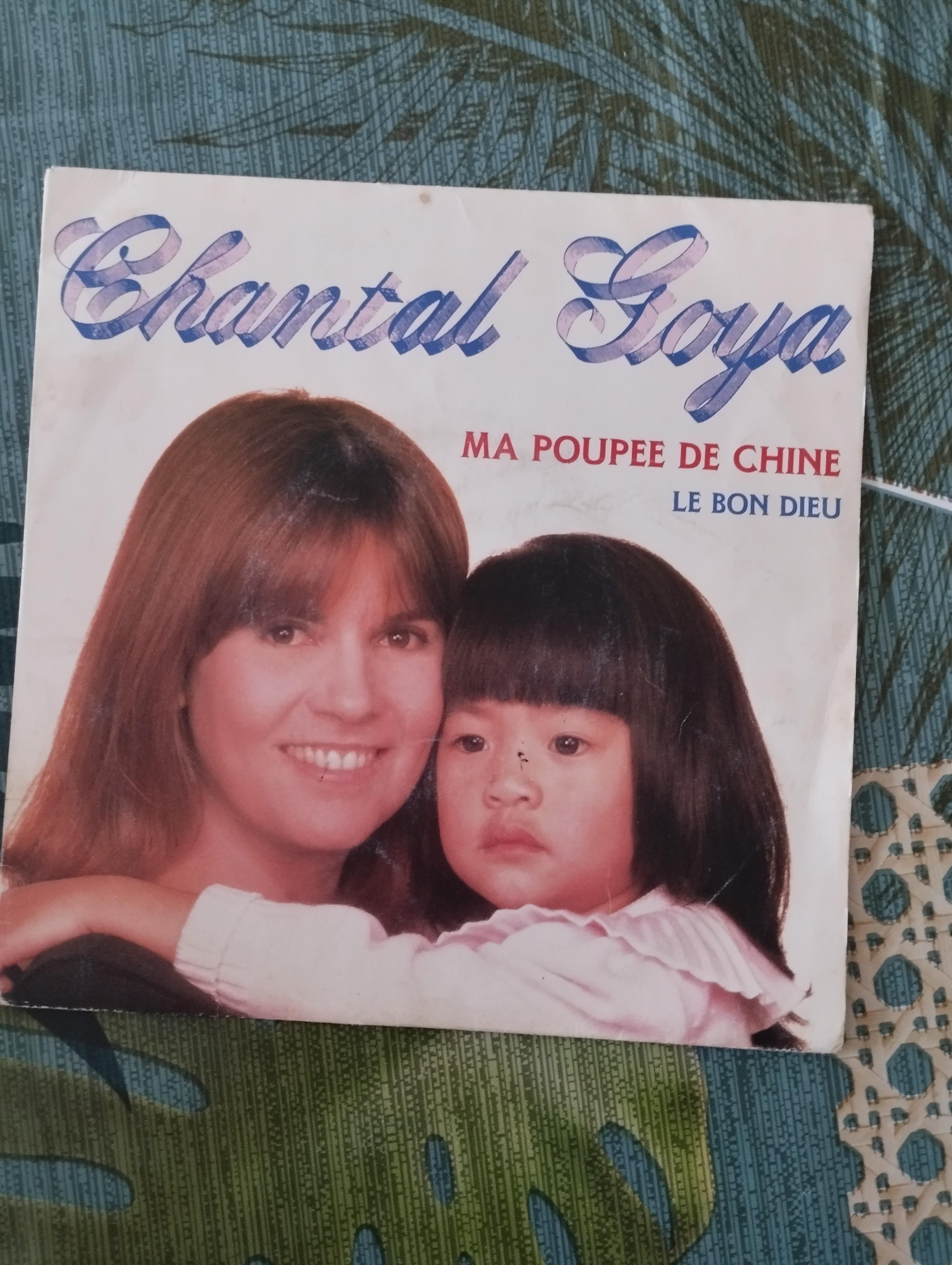 troc de troc disque vinyle 45t chantal goya - ma poupée de chine image 0