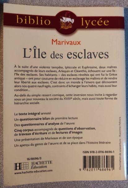 troc de troc l'Île des esclaves, marivaux image 1