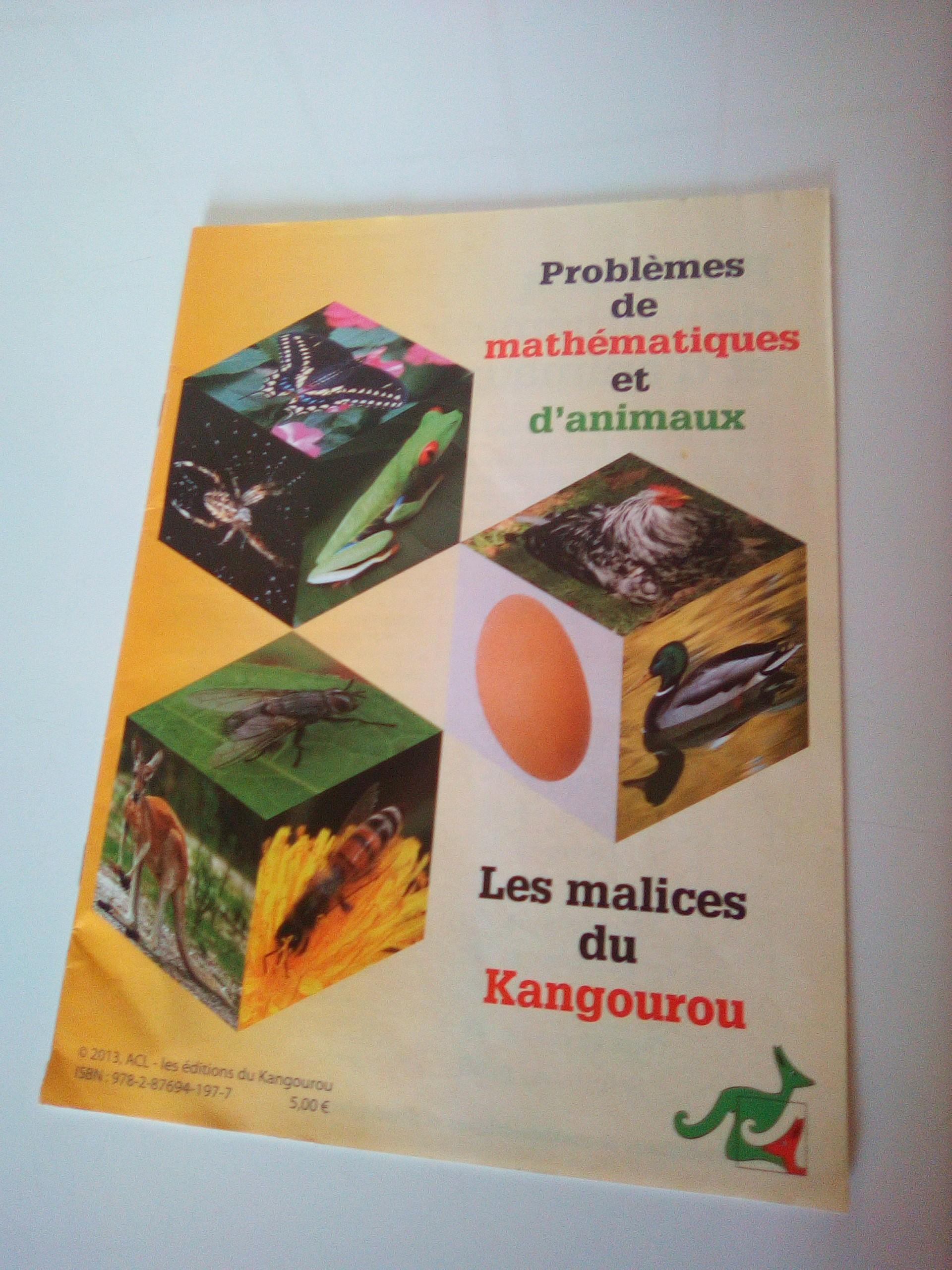 troc de troc j'échange magazine : "problèmes de maths et d'animaux" image 0