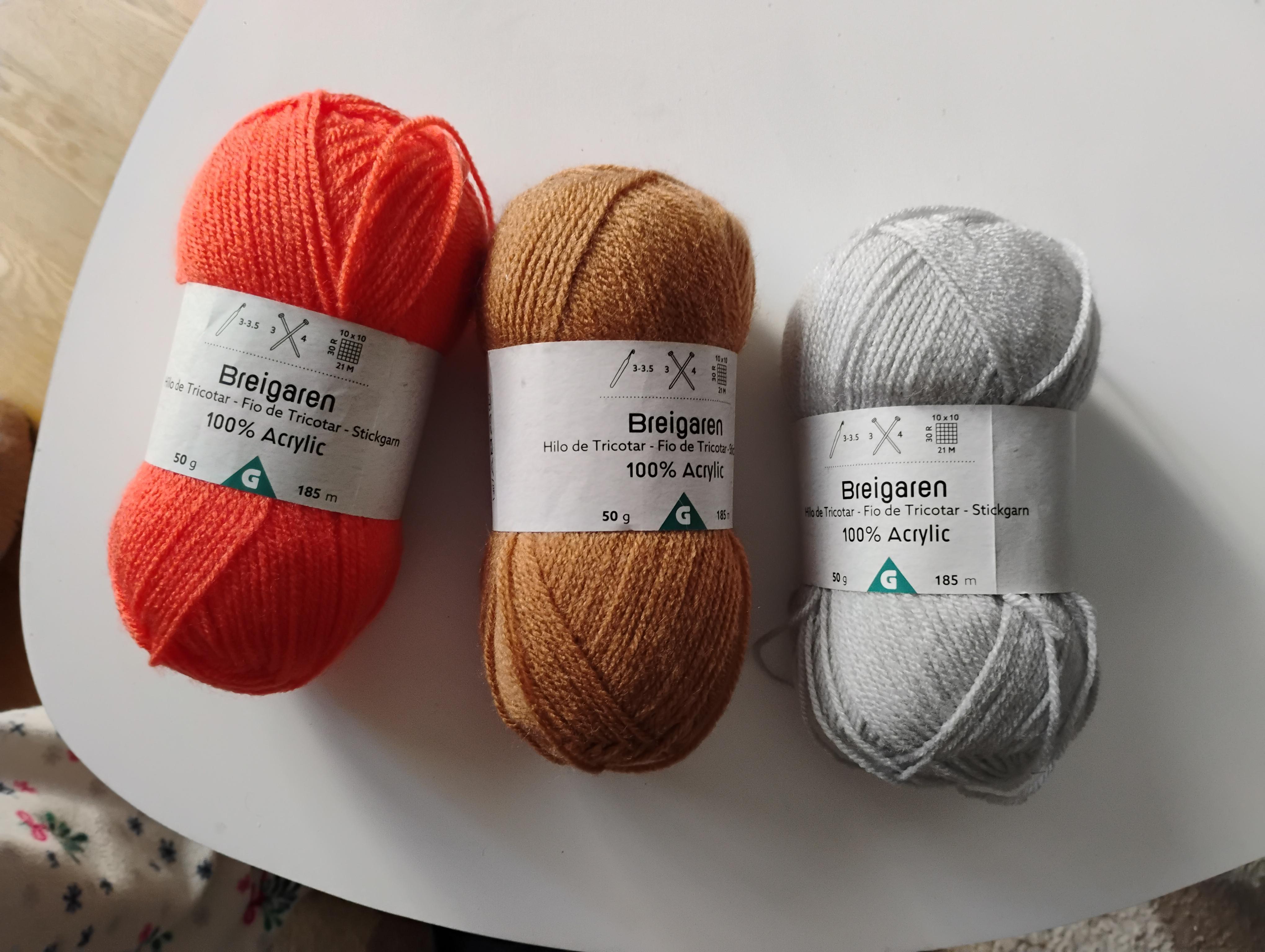 troc de troc réservé laine acrylique camel image 1