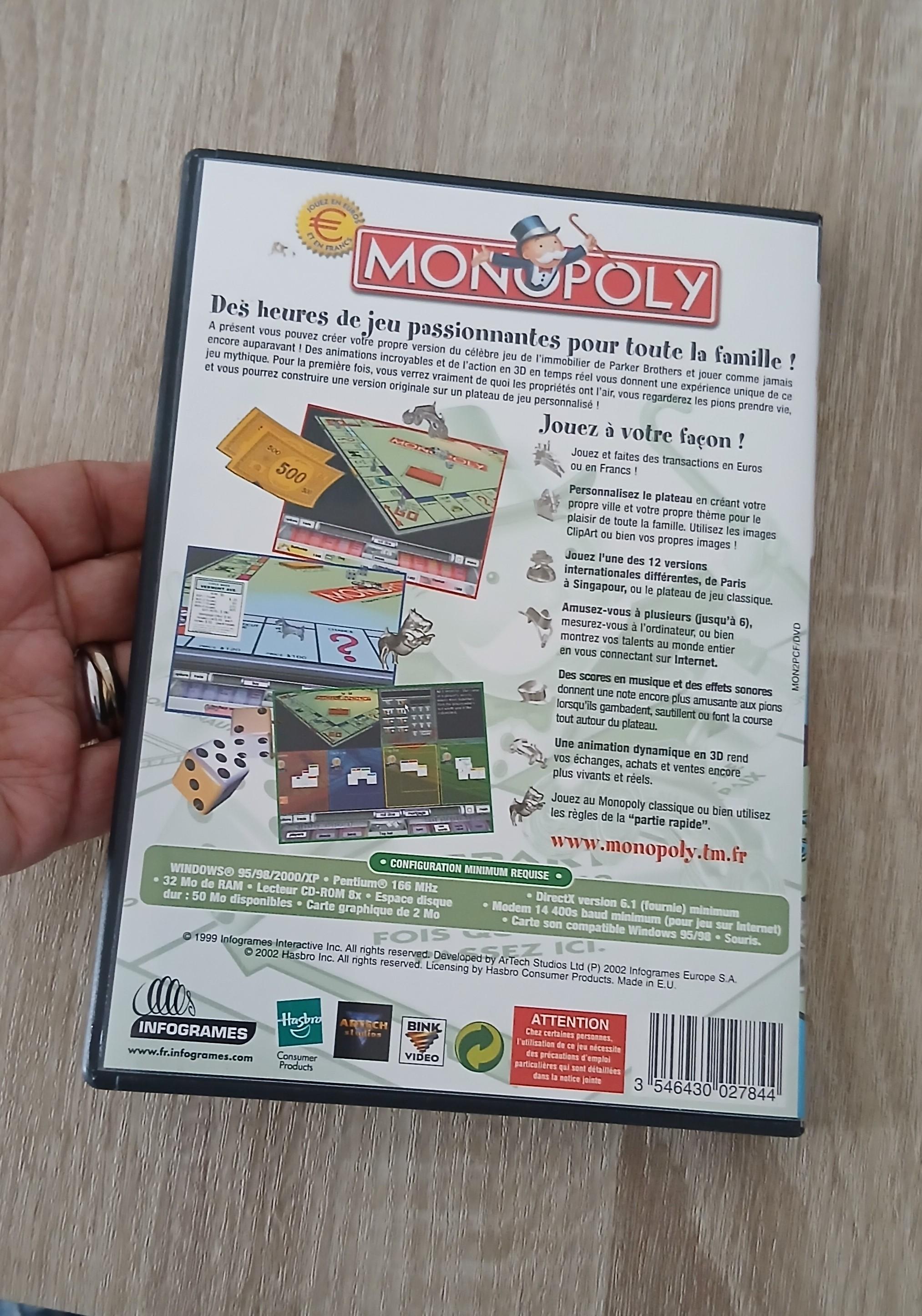 troc de troc pc cd - rom monopoly image 2